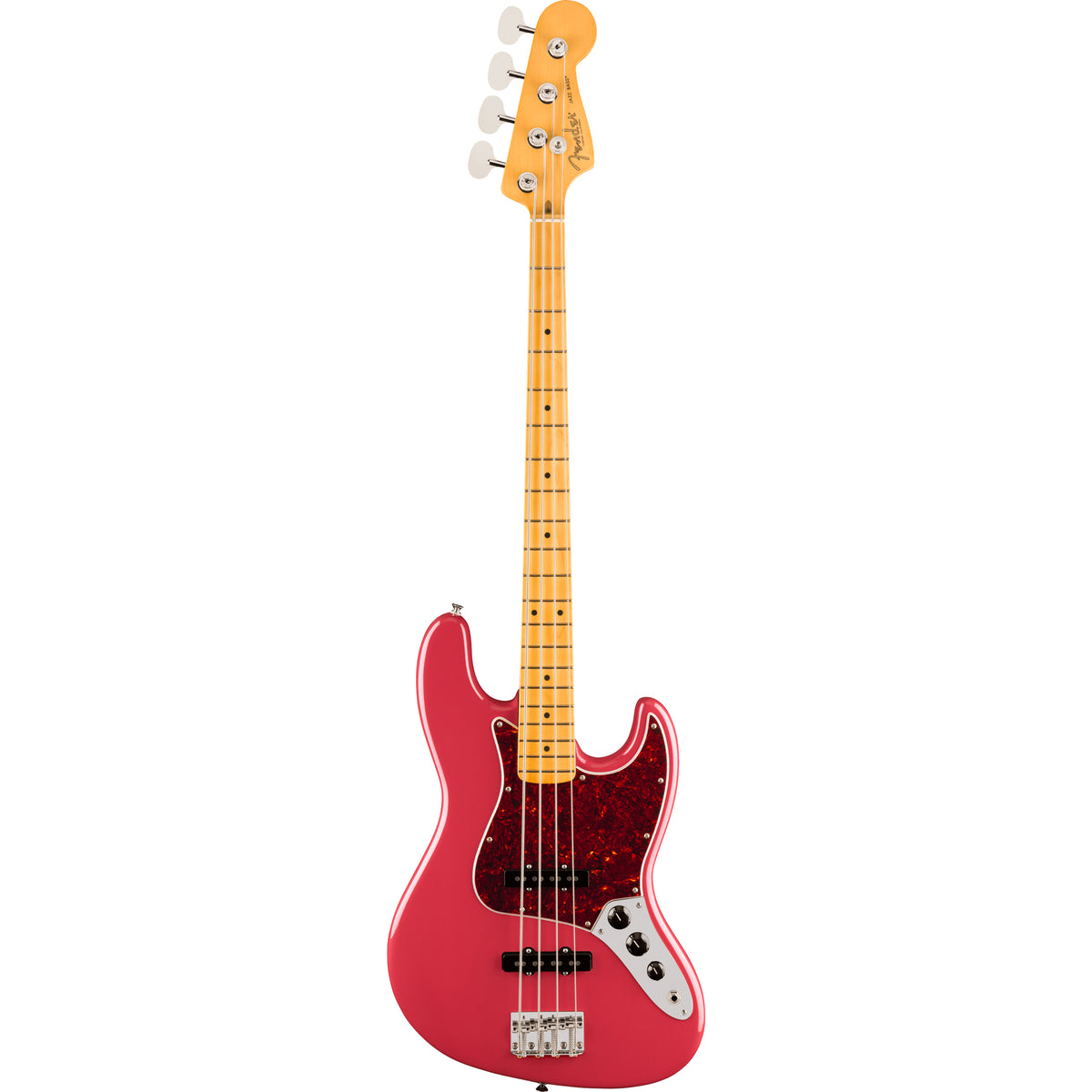 Fender American Professional Classic Jazz Bass -  Faded Dakota Red