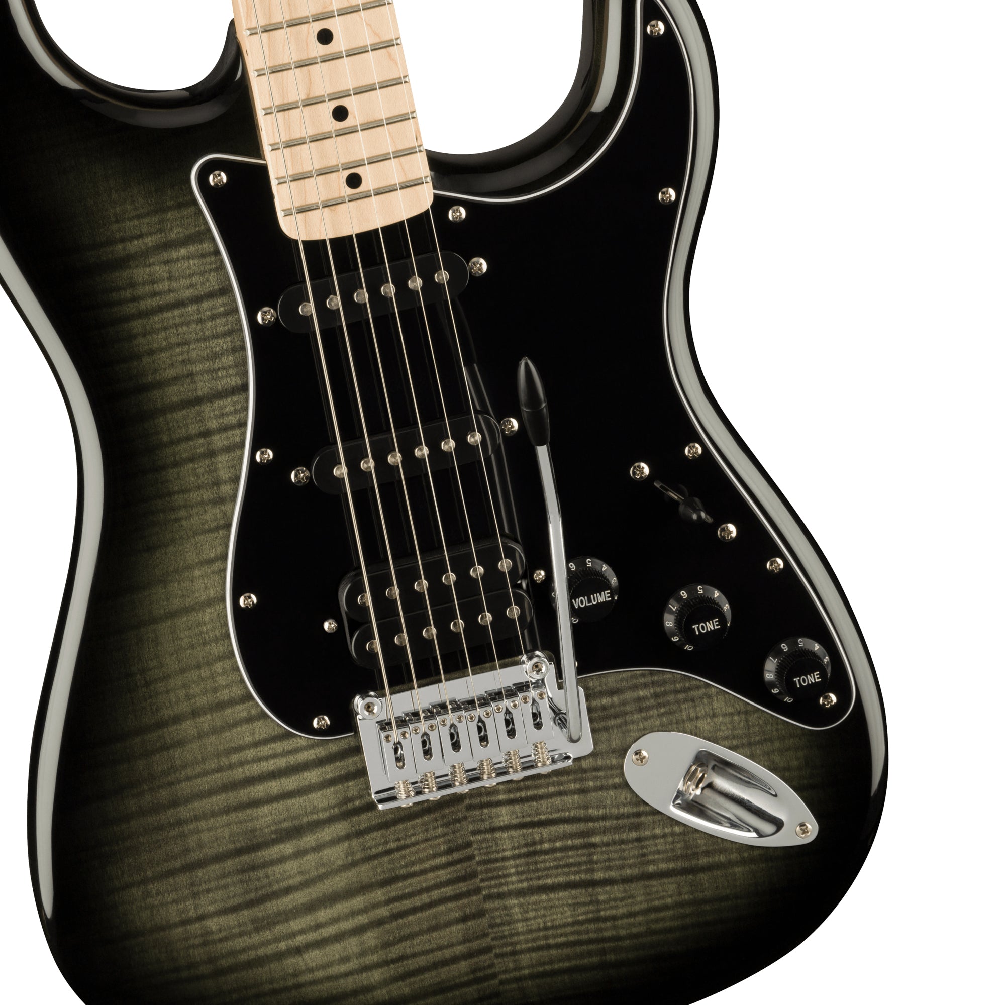 Squier Affinity Series Stratocaster FMT HSS - Black Burst