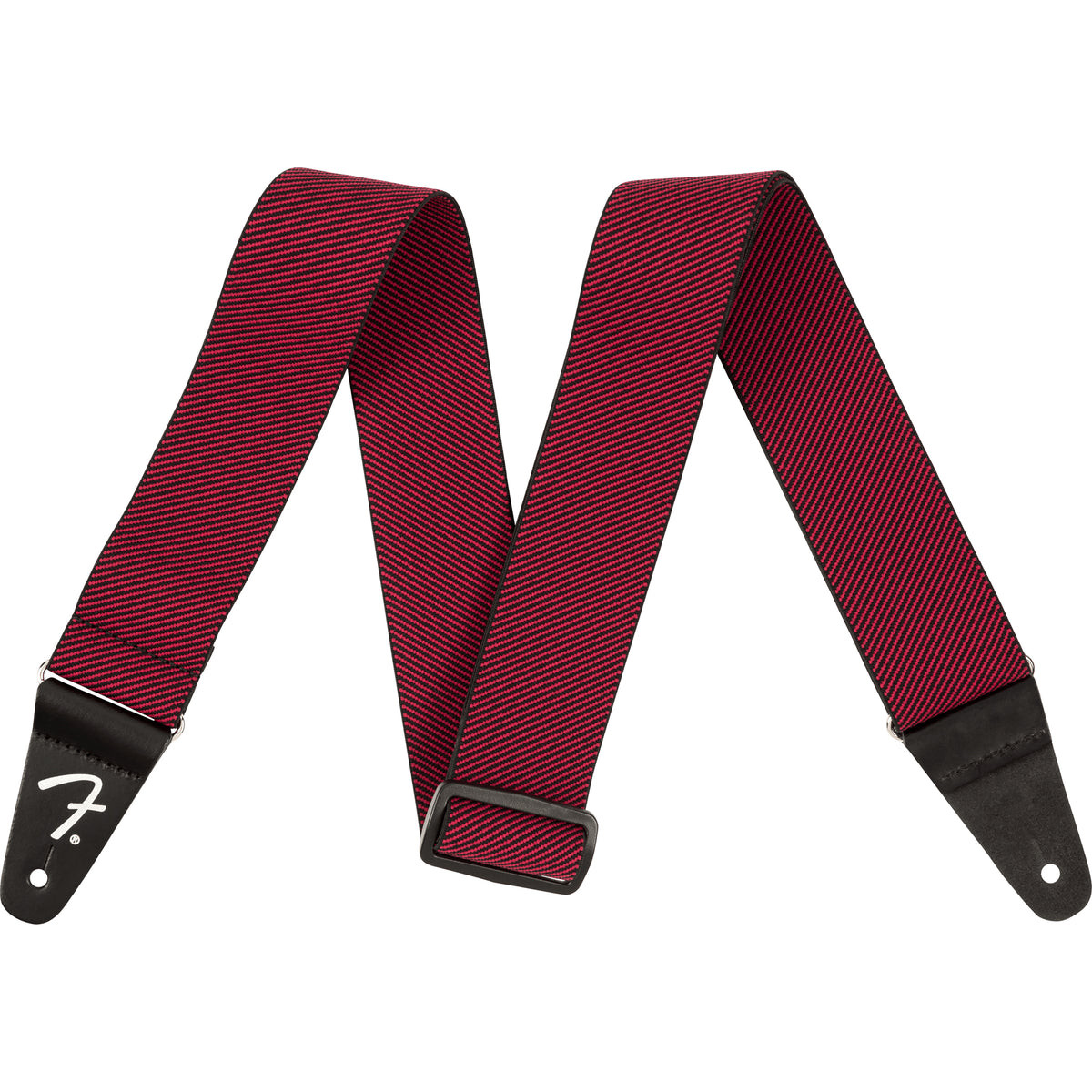 Fender Weighless Tweed Strap - Red