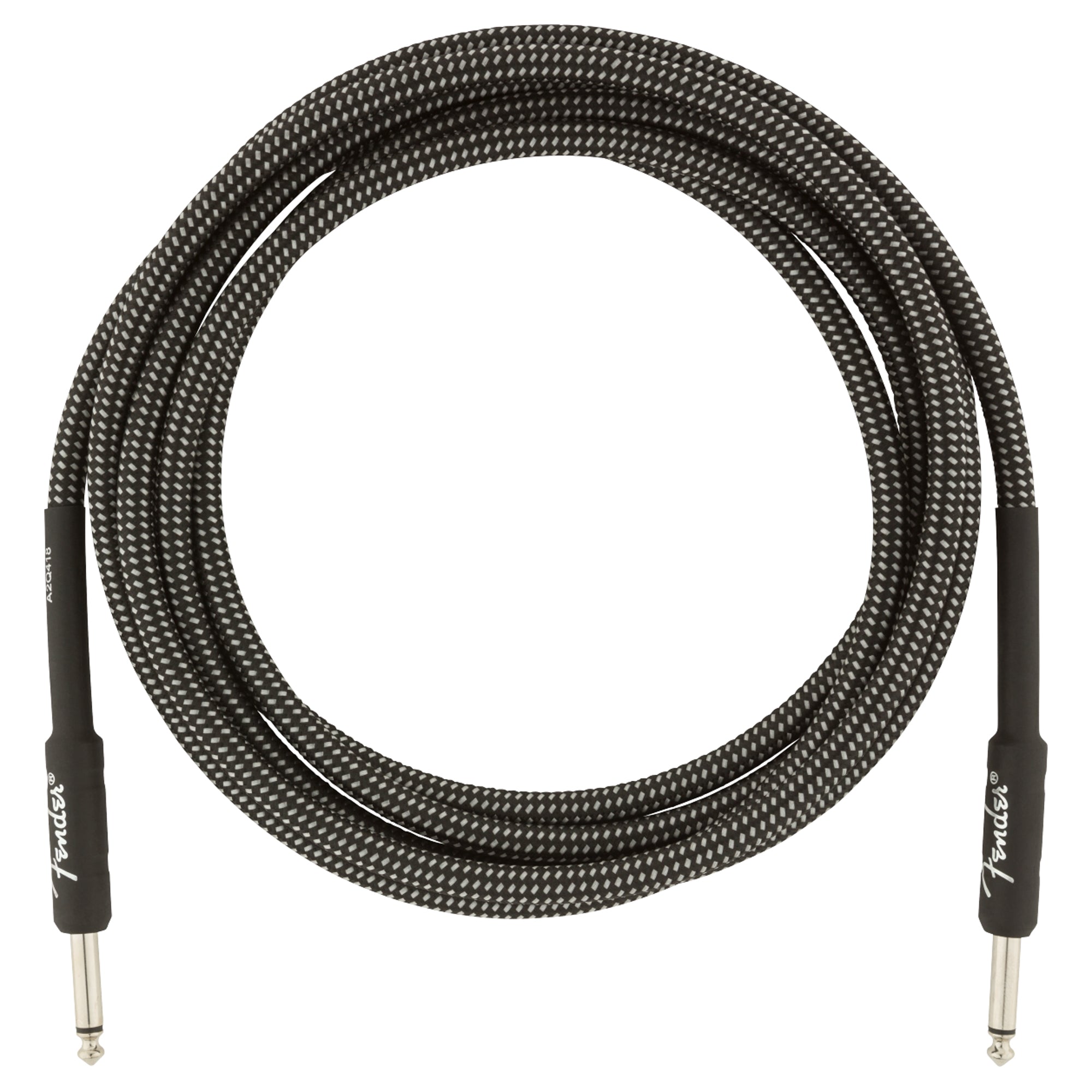 Fender 10' Professional Series Tweed Instrument Cable - Gray Tweed