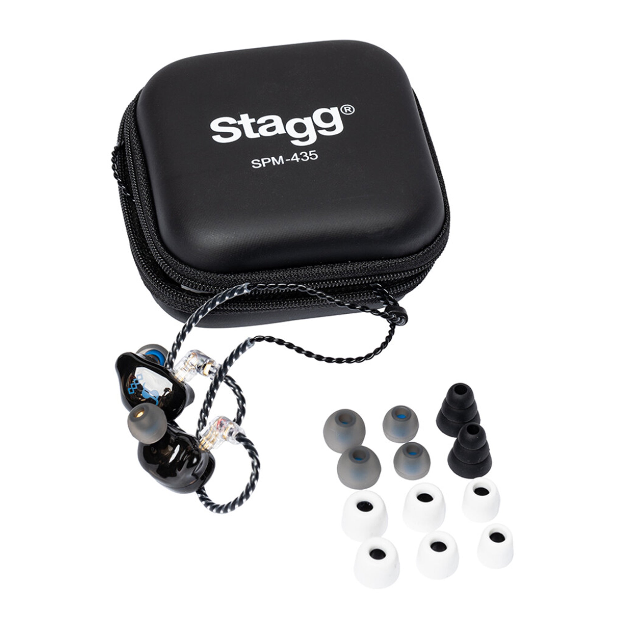 Stagg 2-Driver IEM - Black