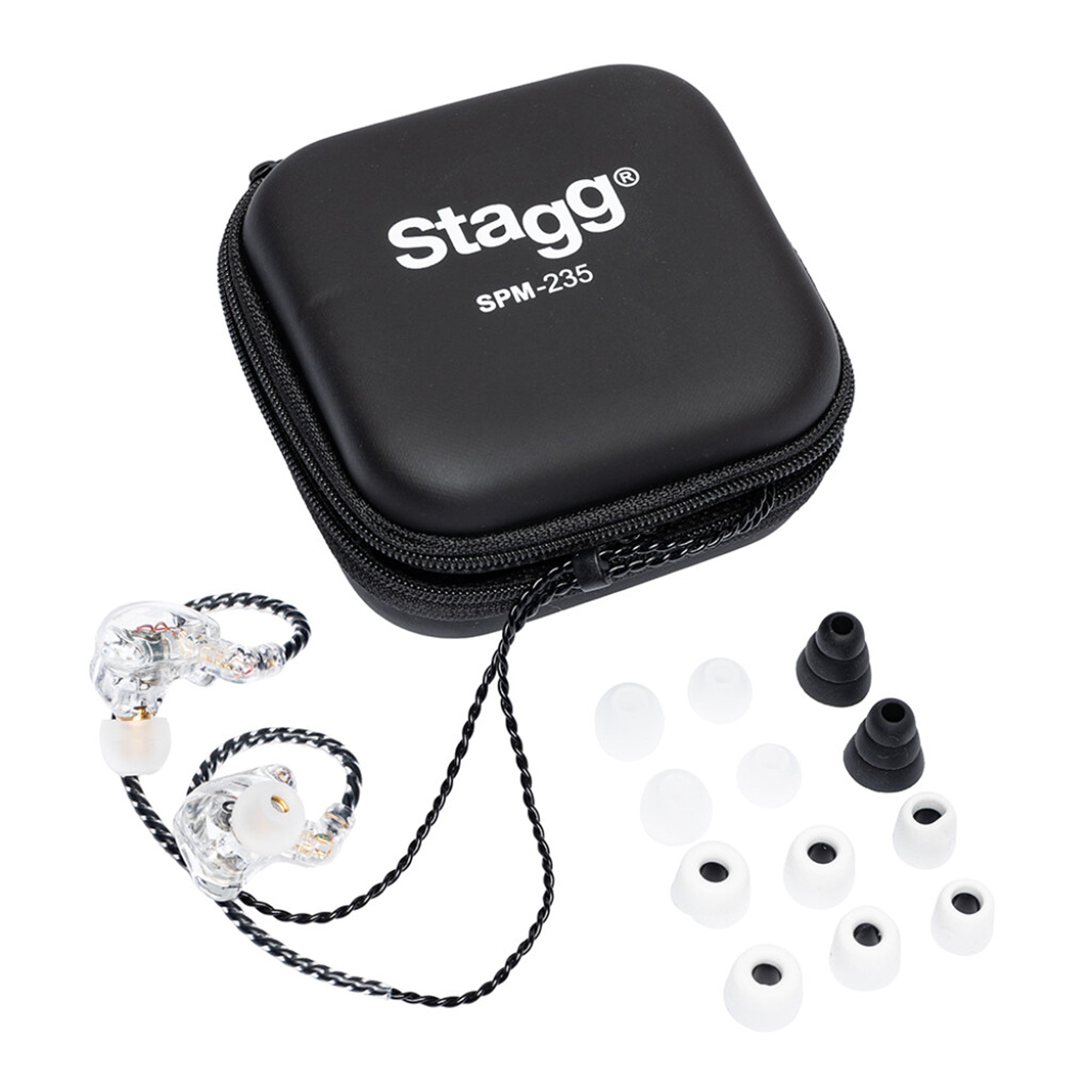 Stagg 2-Driver IEM - Transparent