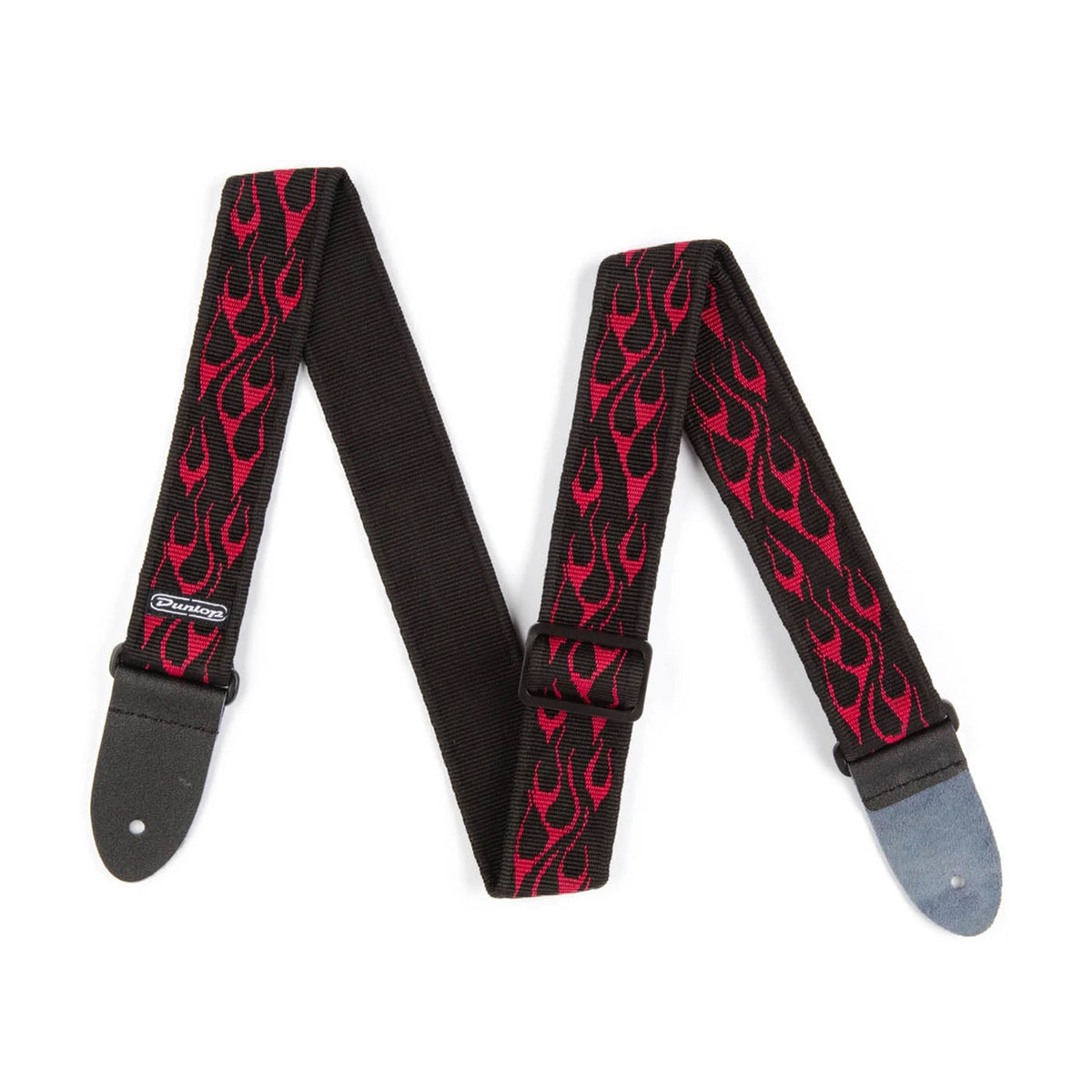 Dunlop Guitar/Bass Strap - Flambe Red
