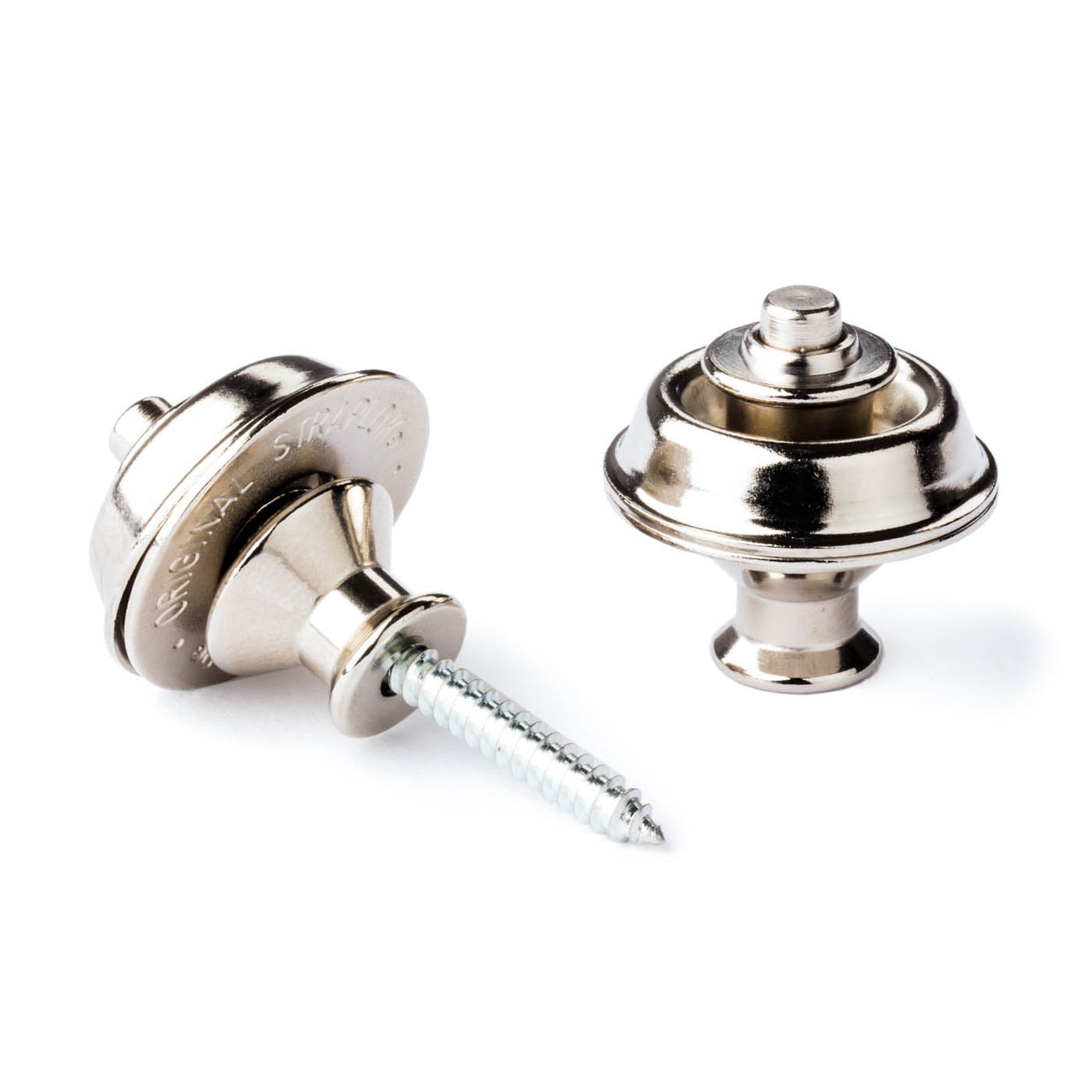 Dunlop Straoplok Strap Retainers Dual Design - Nickel