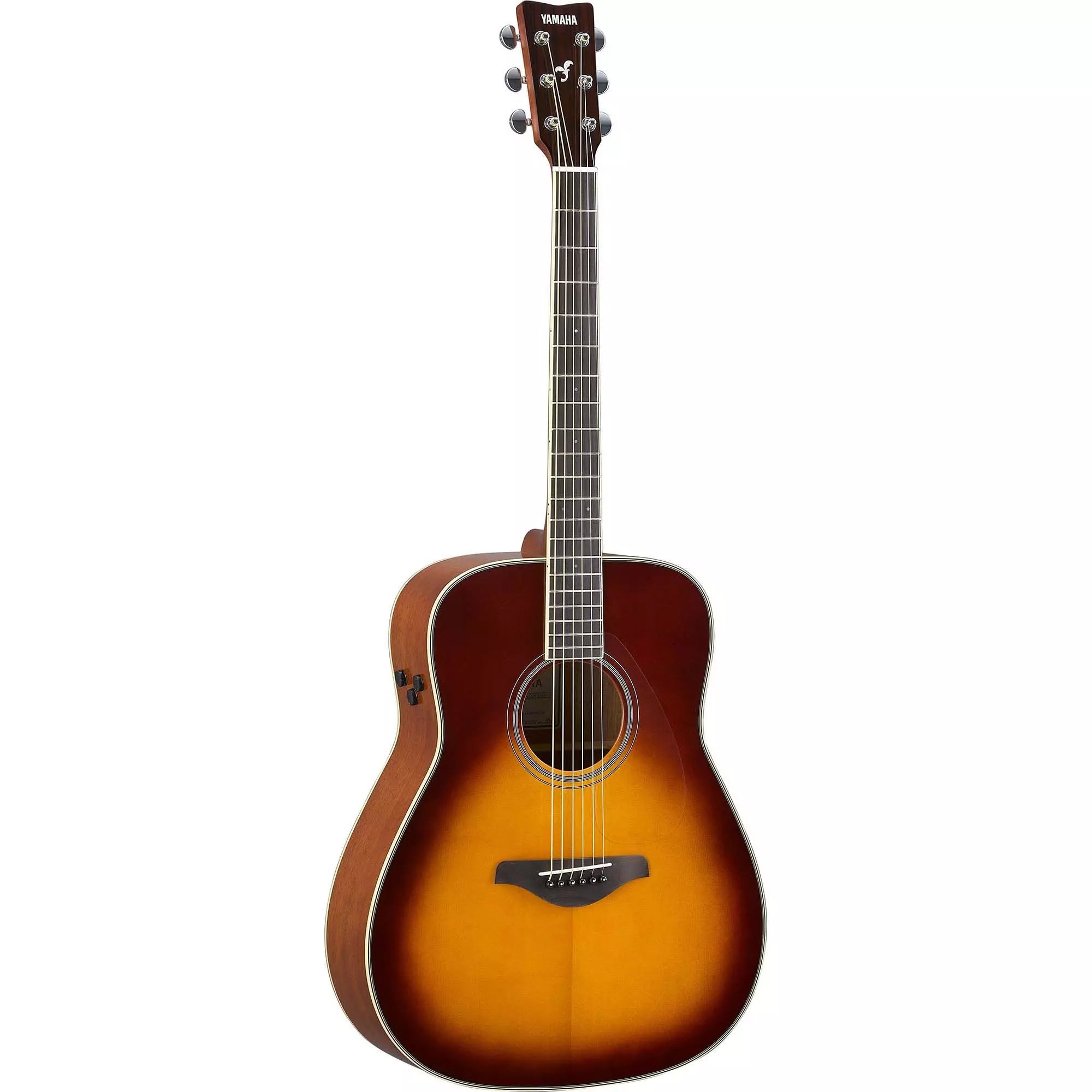 Yamaha FG-TA TransAcoustic Acoustic-Electric Guitar - Brown Sunburst