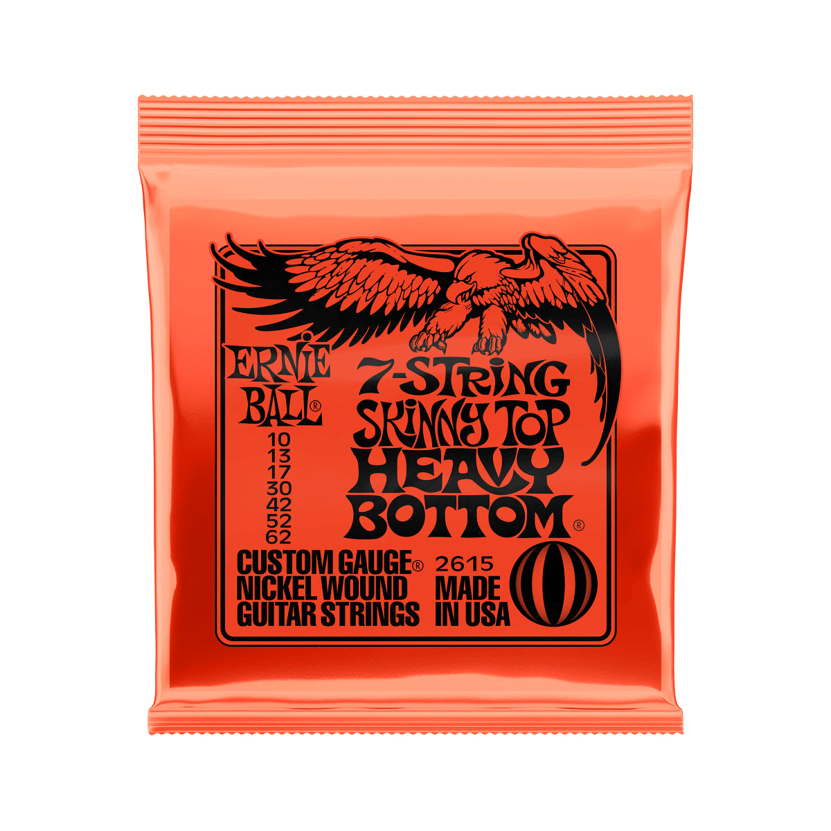 Ernie Ball Skinny Top Heavy Bottom 7-String Slinky .010-.062