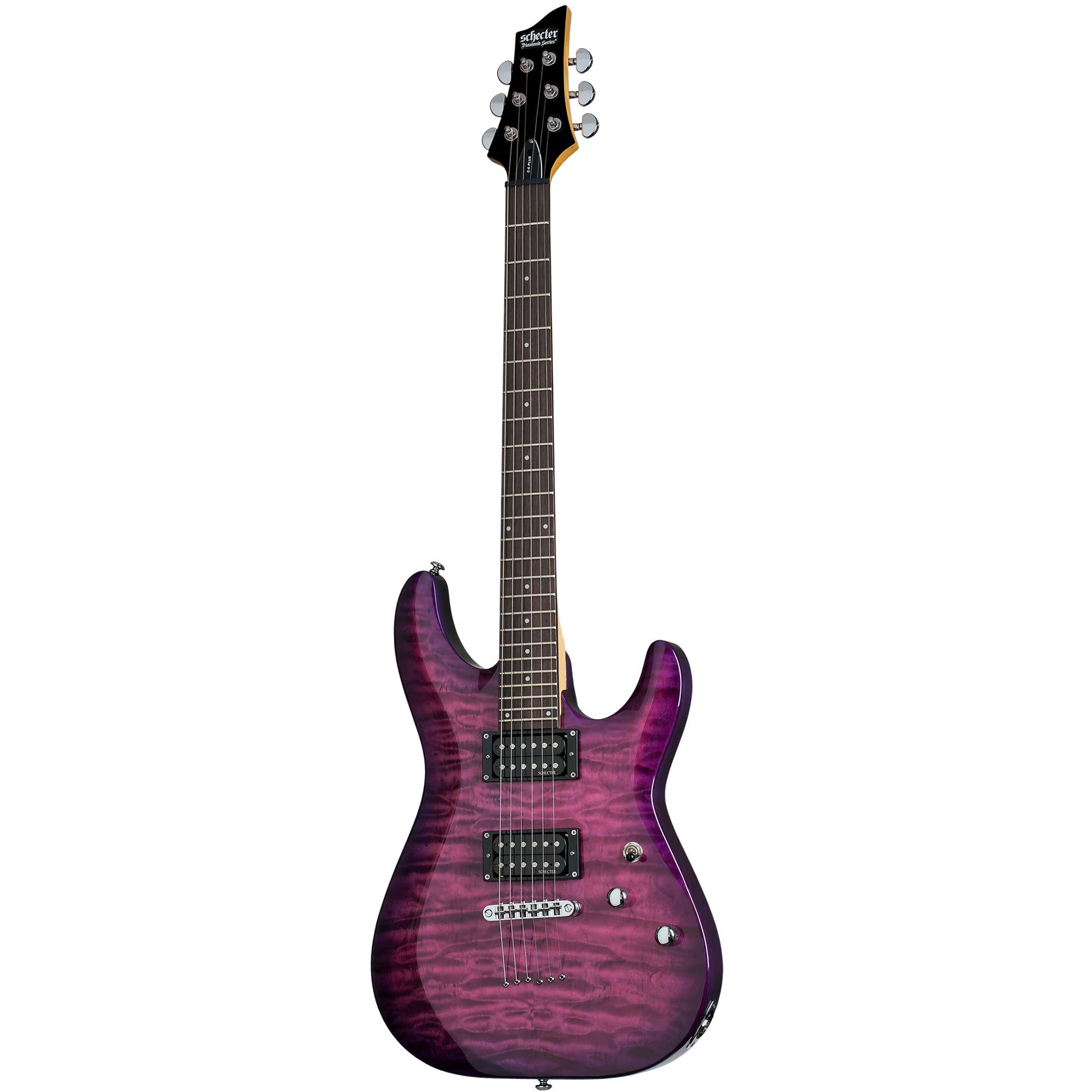 Schecter C-6 Plus - Electric Magenta