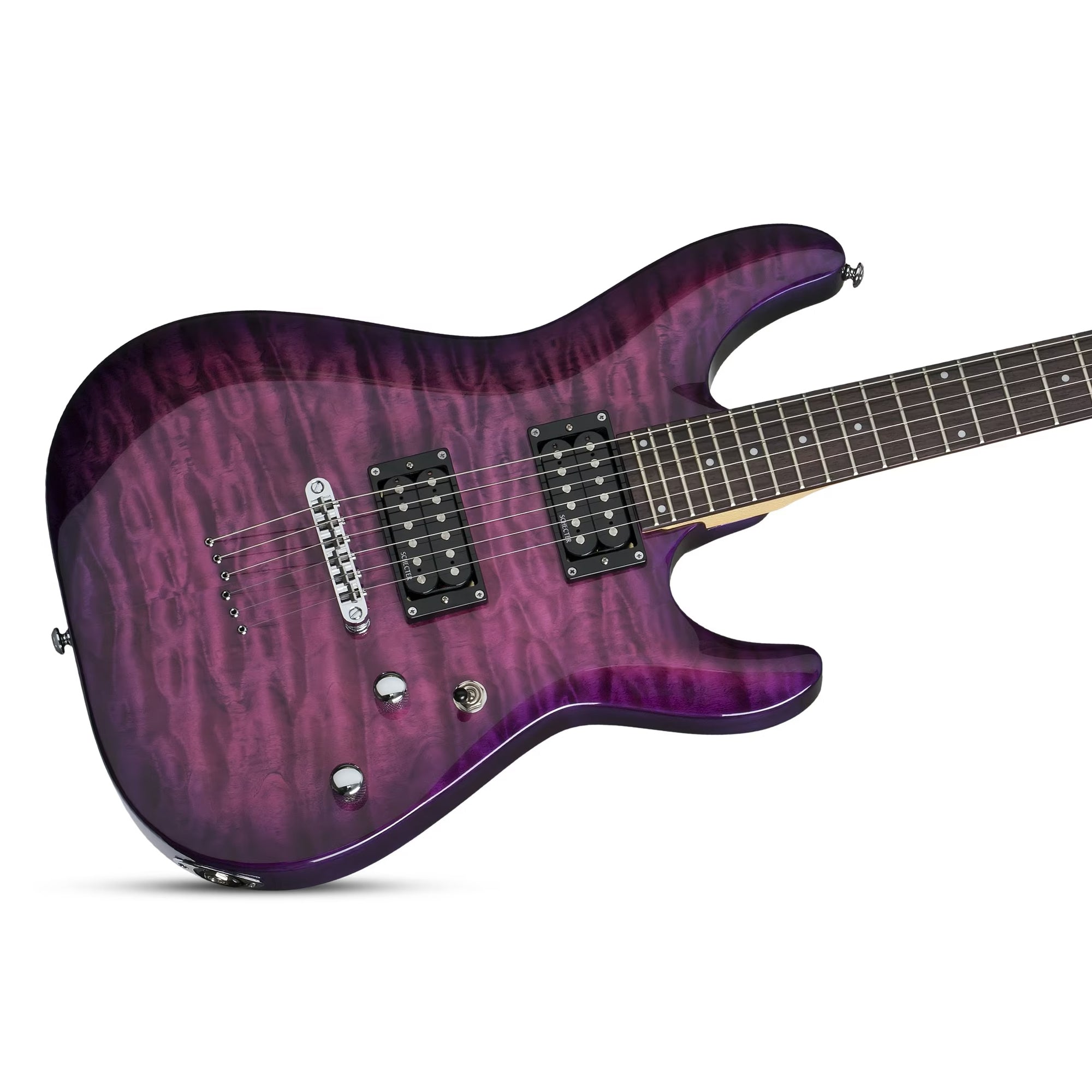 Schecter C-6 Plus - Electric Magenta