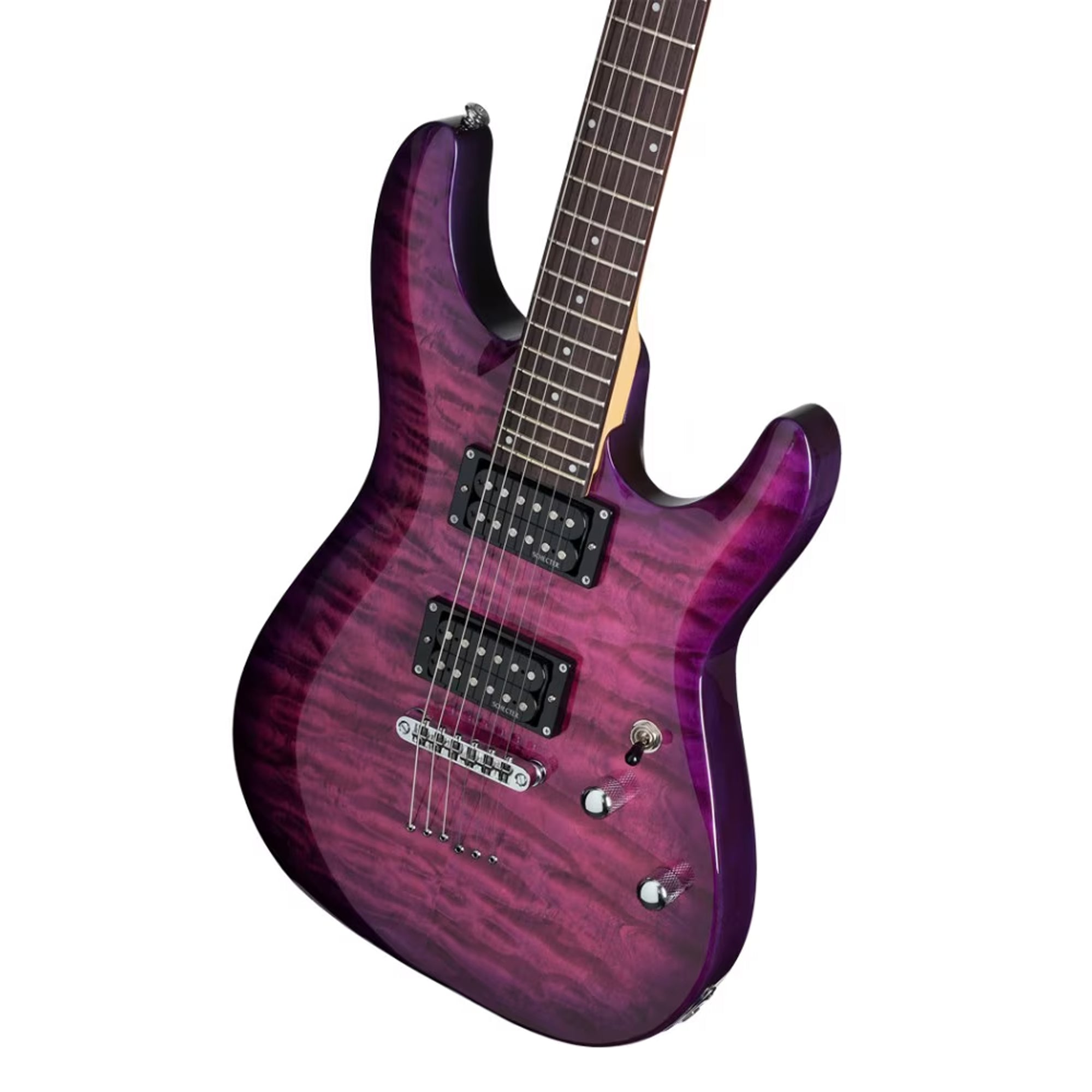 Schecter C-6 Plus - Electric Magenta