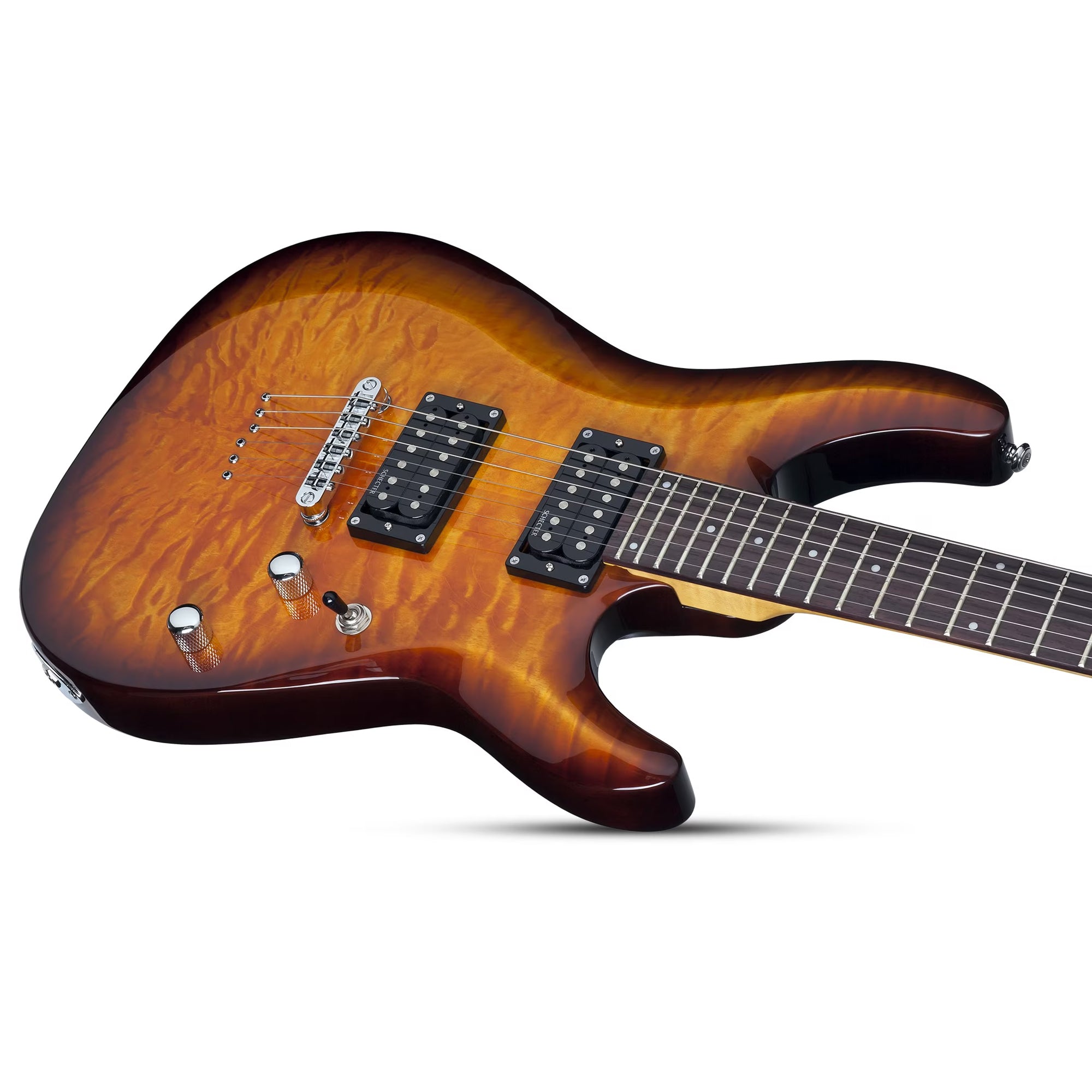 Schecter C-6 Plus - Vintage Sunburst
