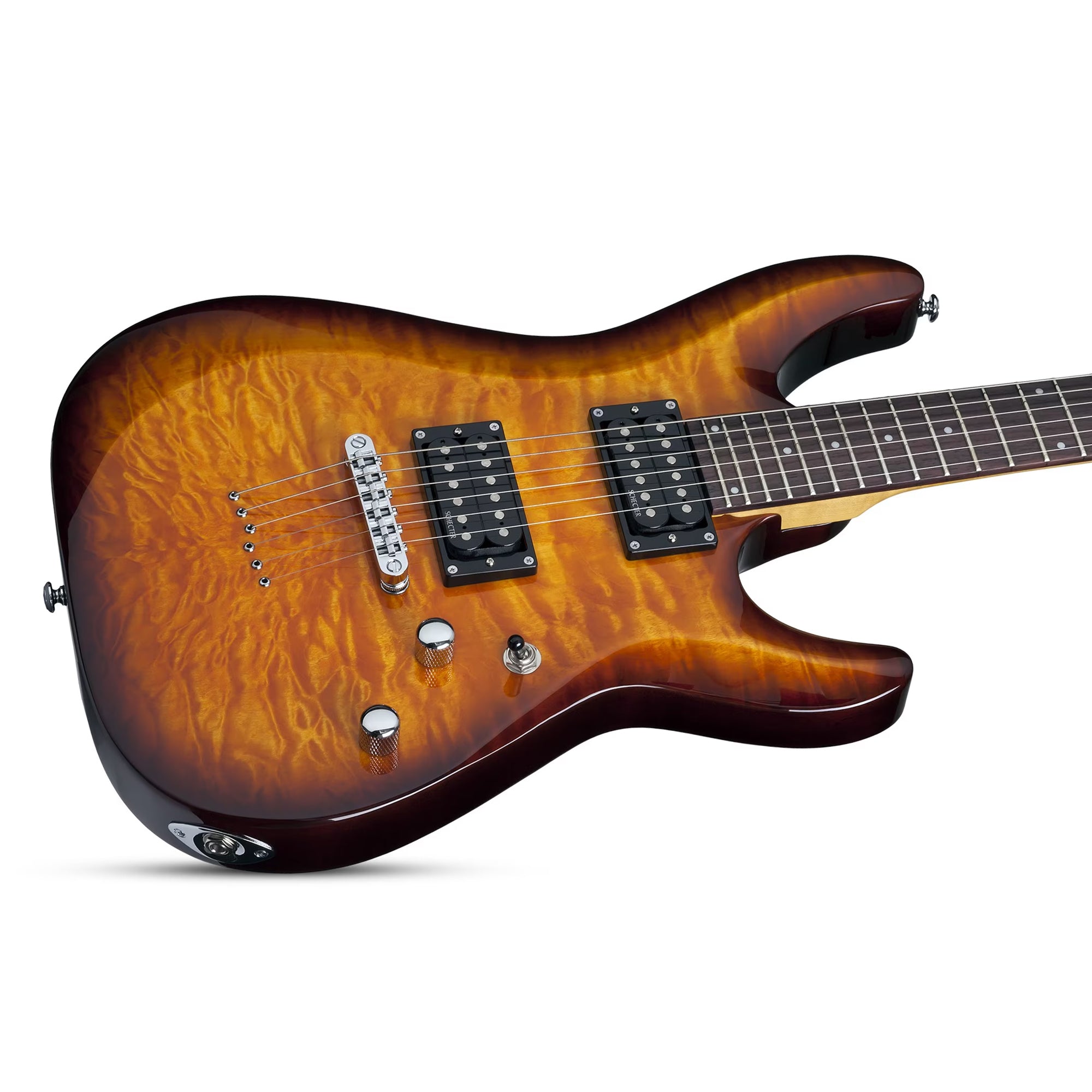 Schecter C-6 Plus - Vintage Sunburst
