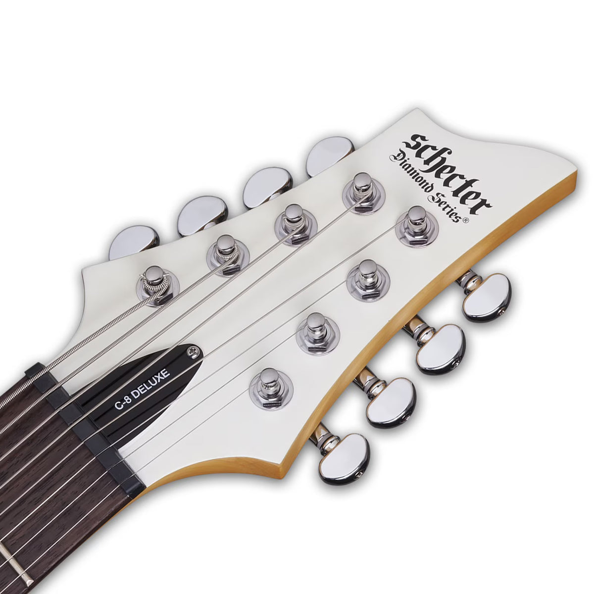 Schecter C-8 Deluxe - Satin White