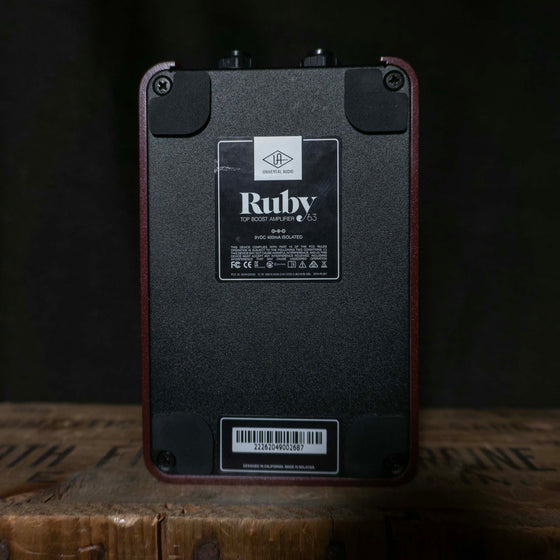 UA Ruby '63 OPEN BOX