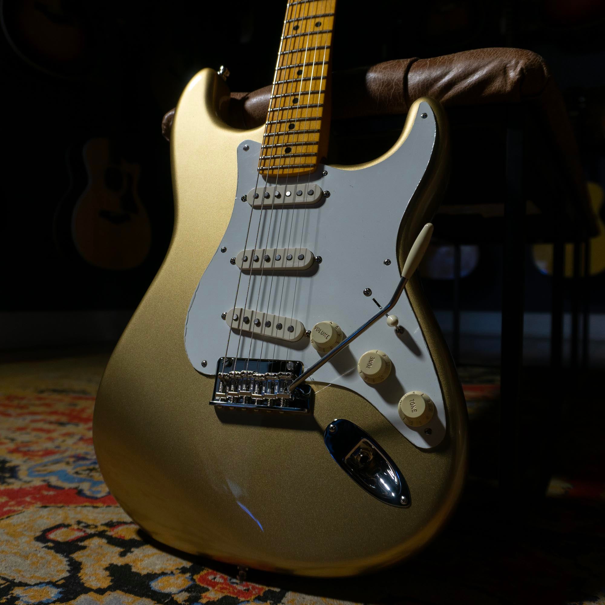 Fender Lincoln Brewster Stratocaster - Aztec Gold