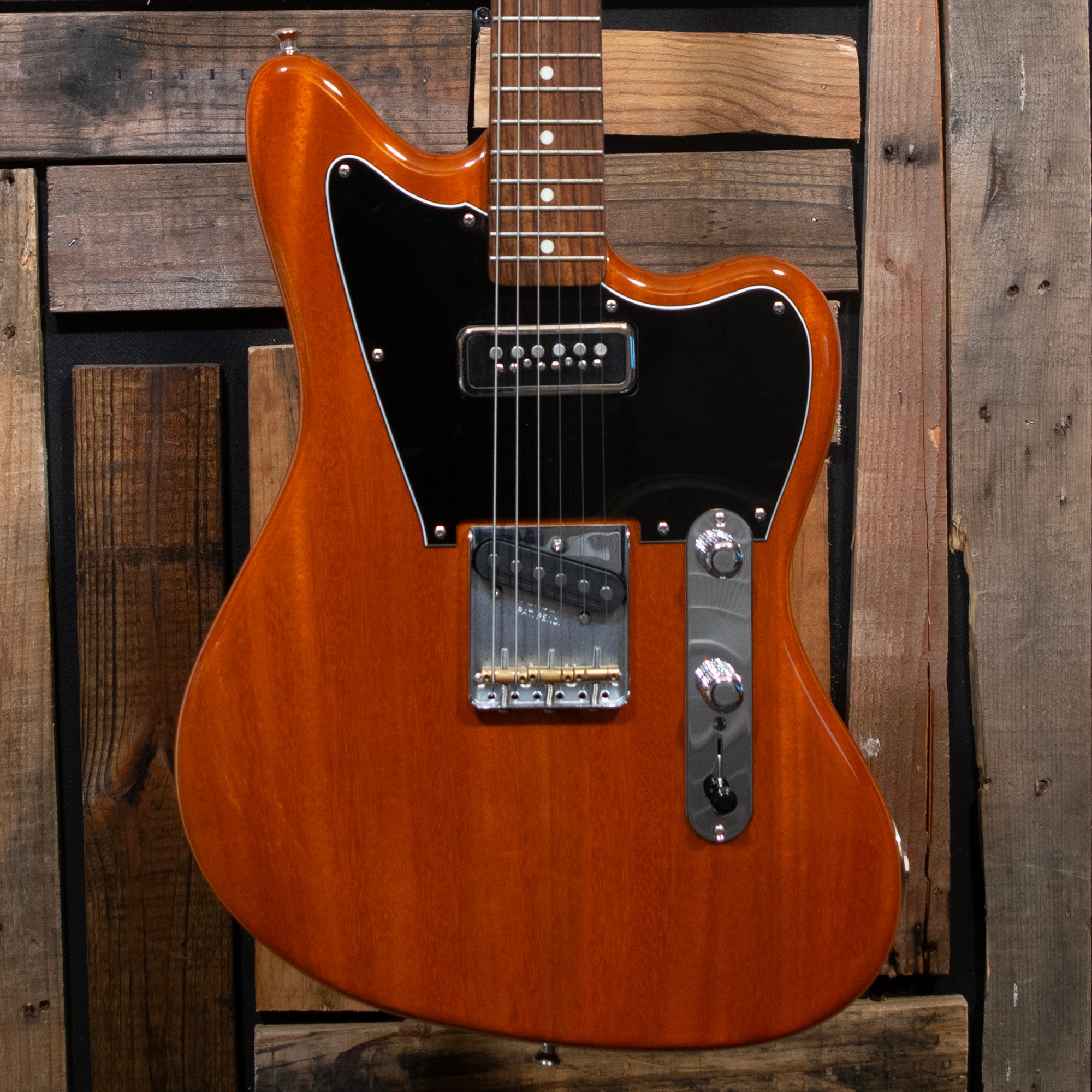 Fender Made In Japan Mahogany Offset Telecaster - Natural