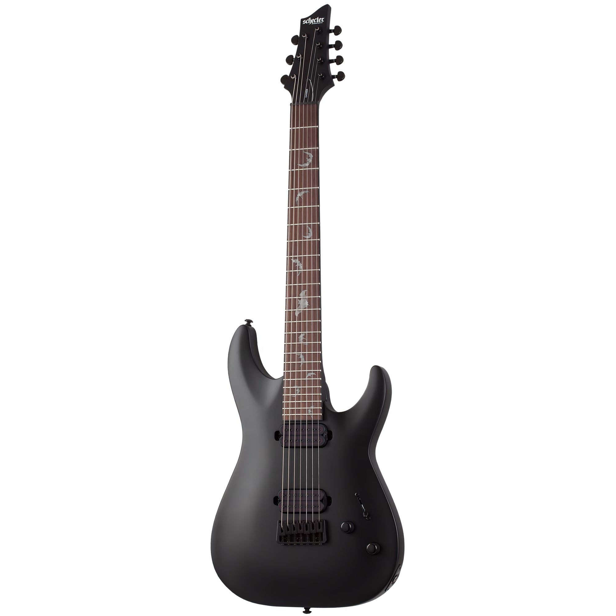 Schecter Damien-7 - Satin Black