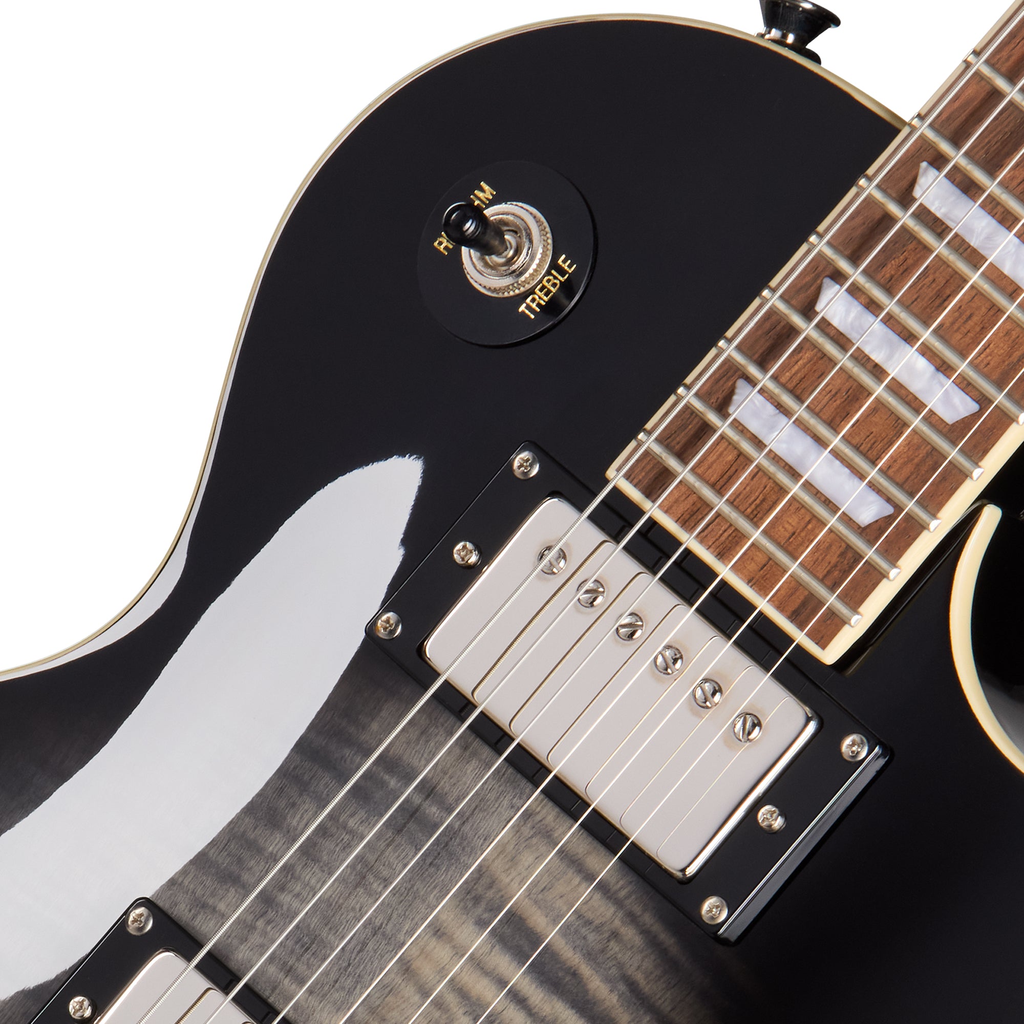 Epiphone Les Paul Tribute Plus - Transparent Ebony