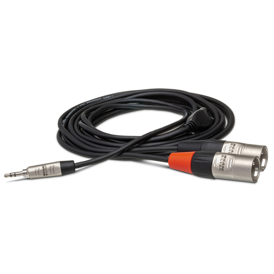 1/8" TRS to Stereo XLR Cable Breakout