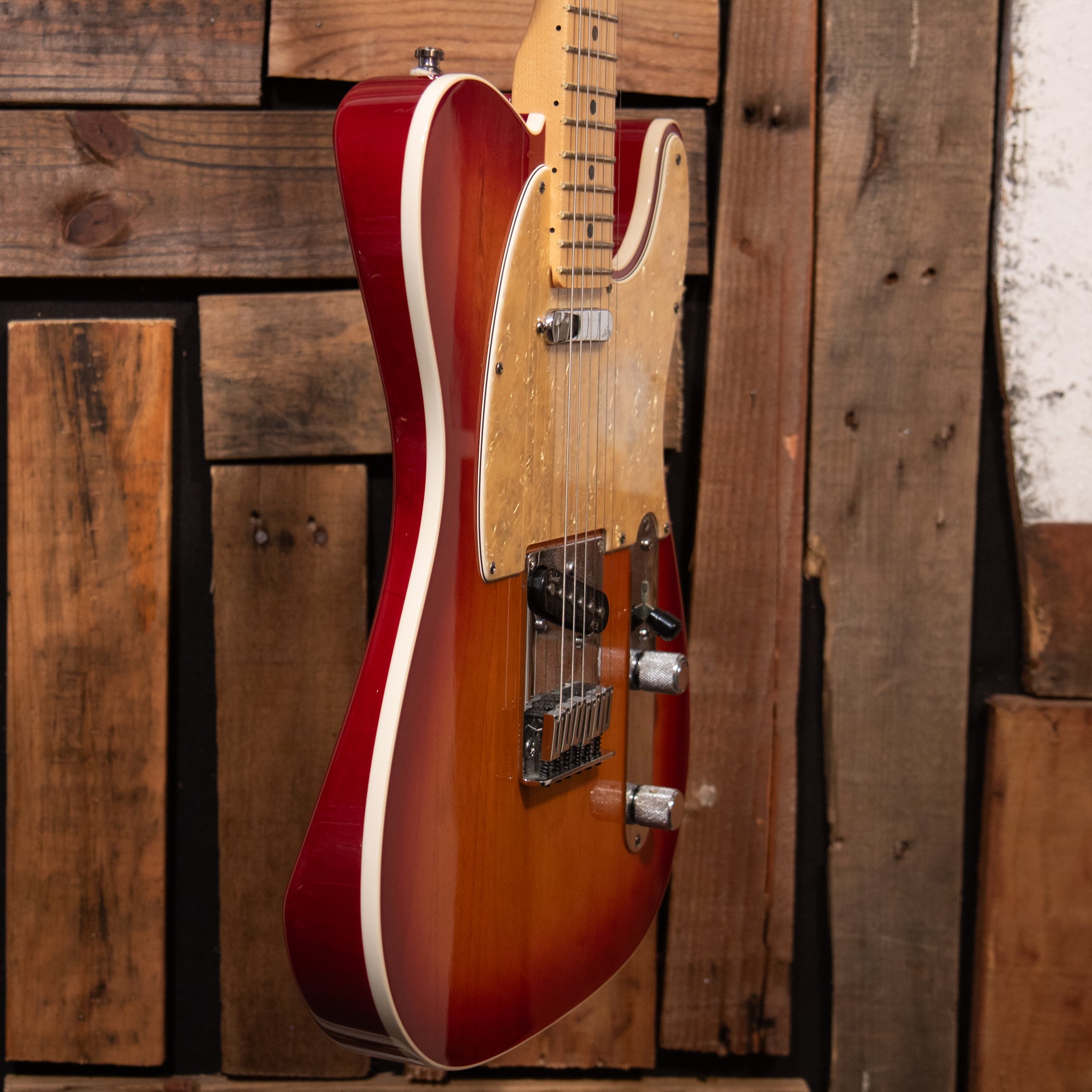 2009 Fender American Deluxe Telecaster - Aged Cherry Burst
