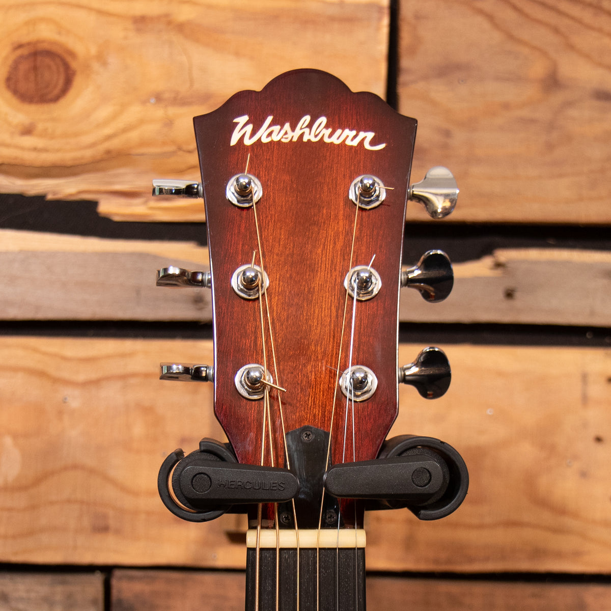 Washburn R15RCE Resonator Guitar - Tobacco Sunburst