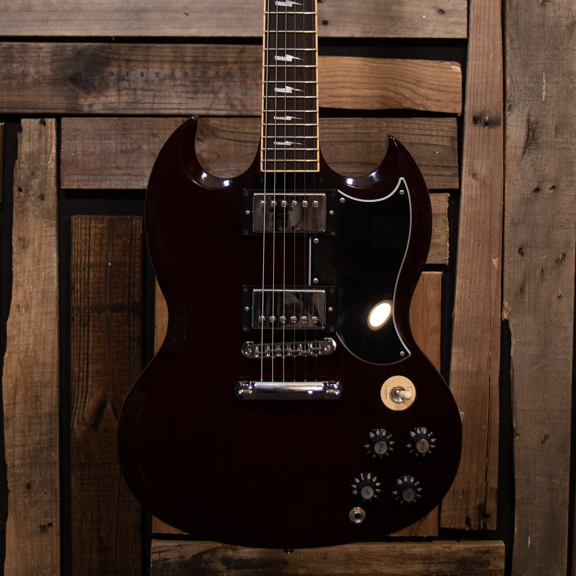 2013 Gibson Angus Young Signature Thunderstruck SG - Aged Cherry