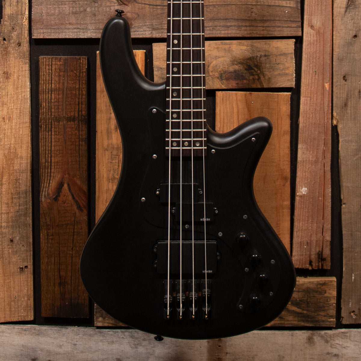 Schecter Stiletto Stealth-4 - Black