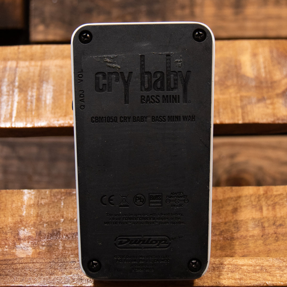 Dunlop CBM105Q Cry Baby Mini Bass Wah