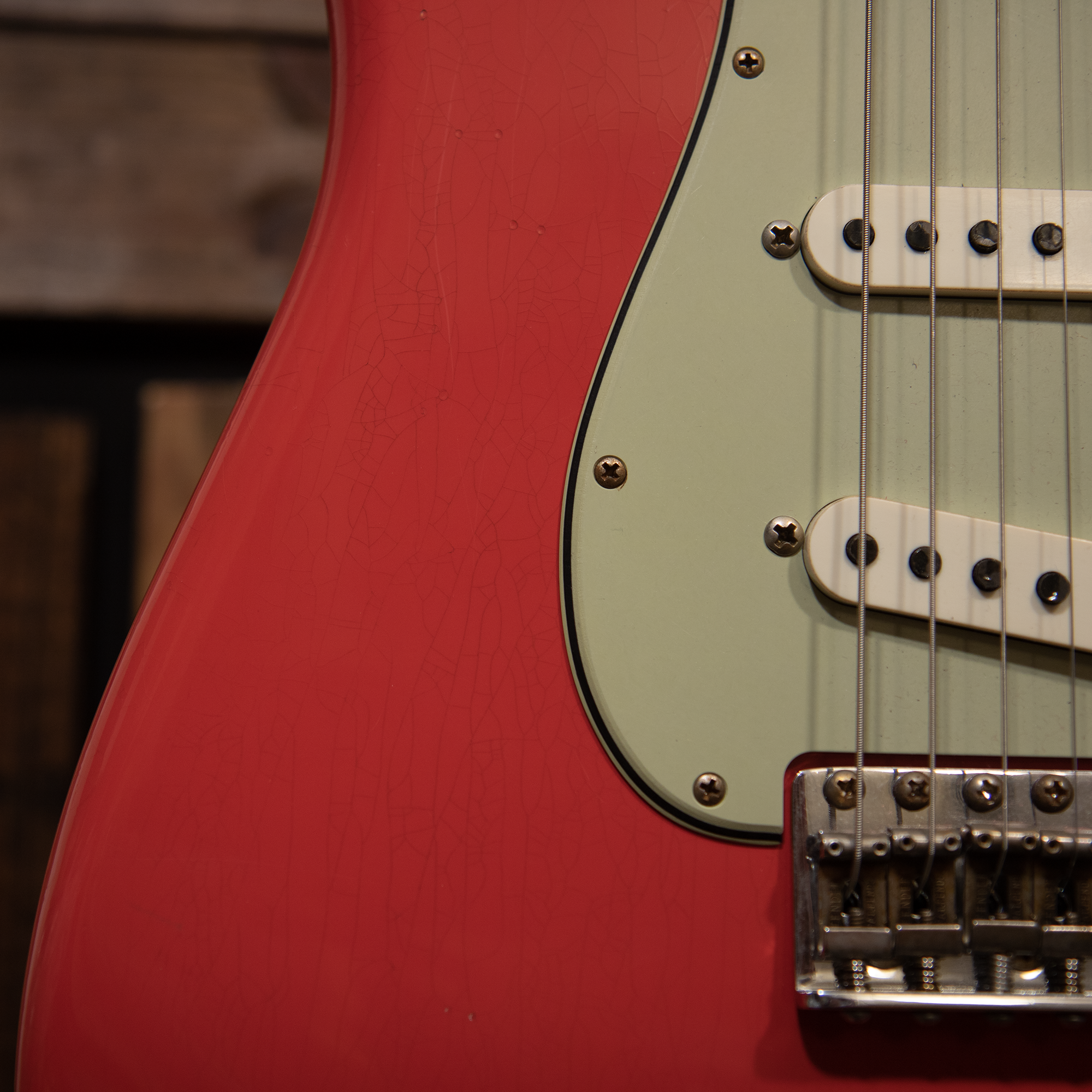 Fender Custom Shop '62/'63 Journeyman Stratocaster - Aged Fiesta Red