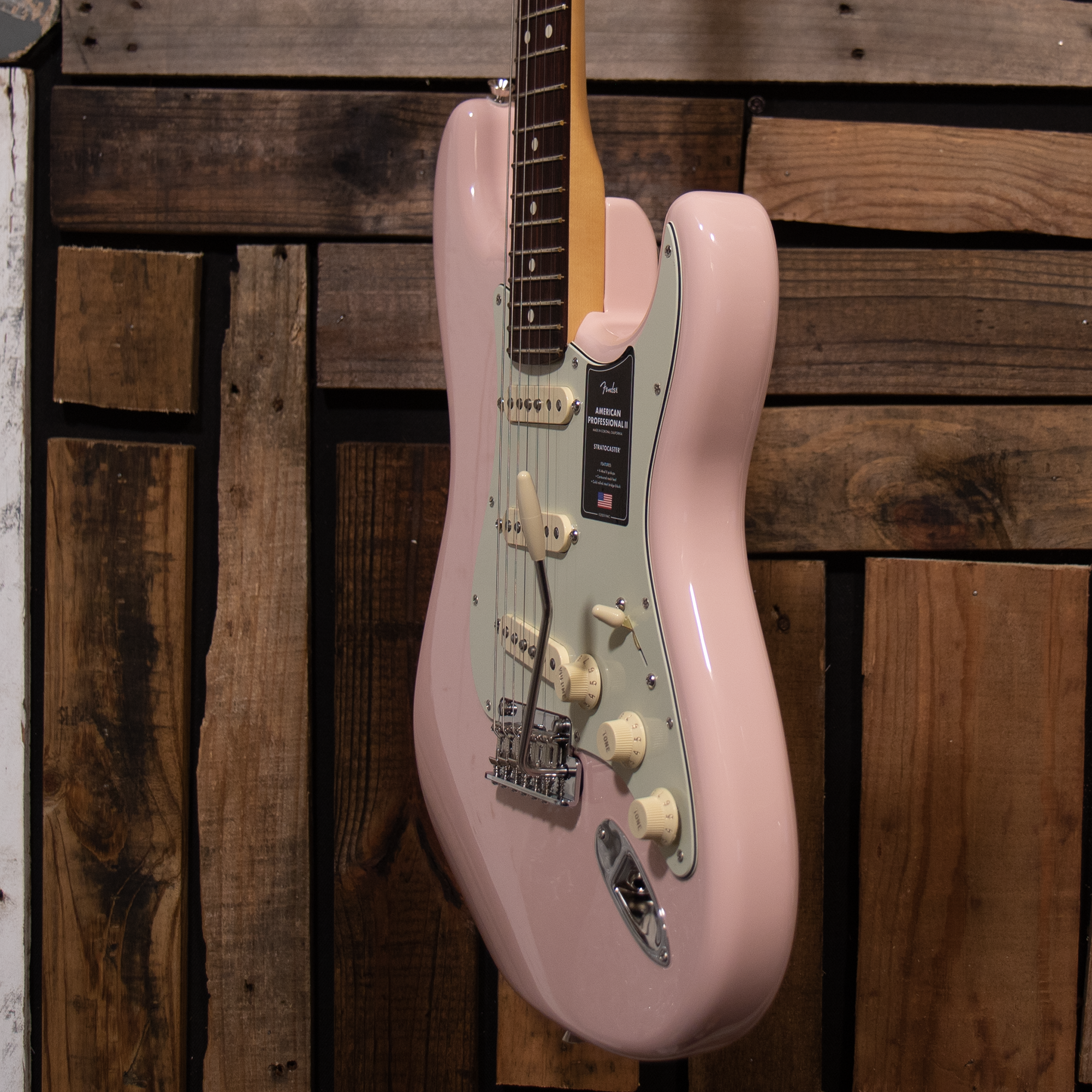 Fender LE American Professional II Stratocaster RW - Shell Pink