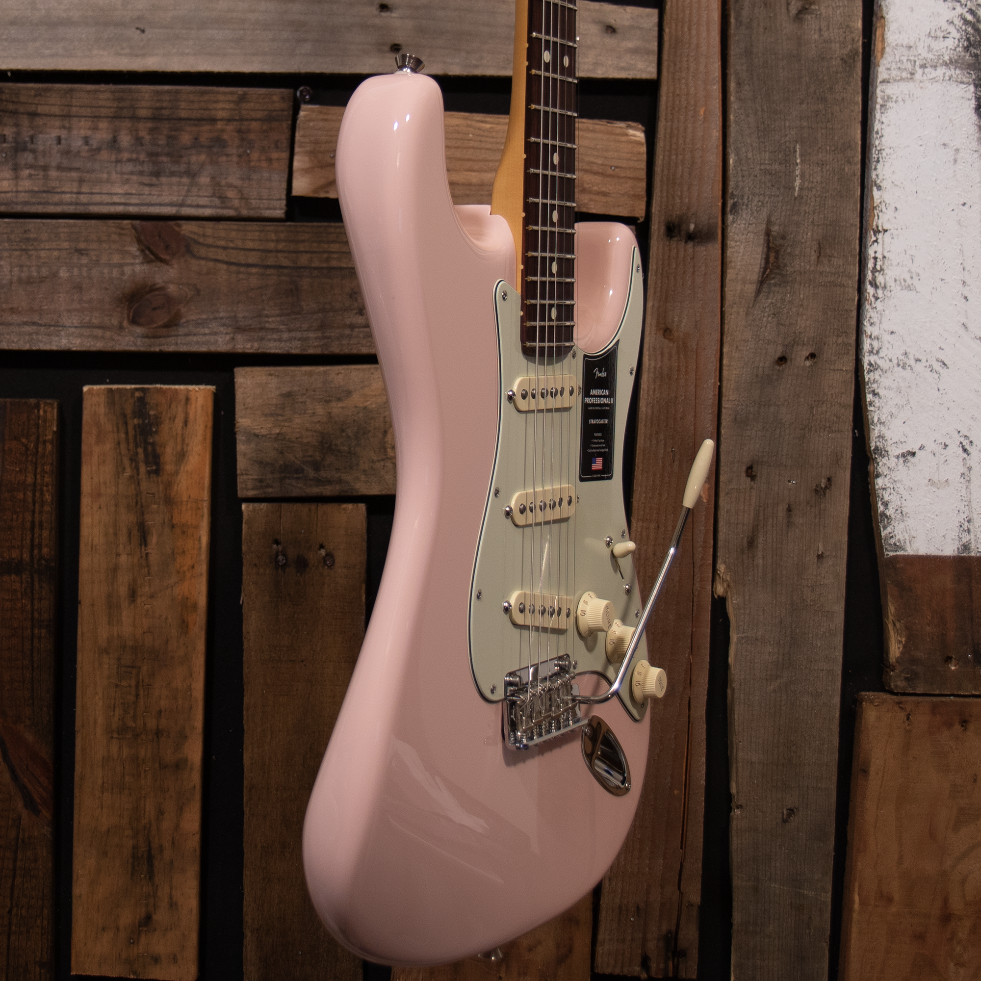 Fender LE American Professional II Stratocaster RW - Shell Pink