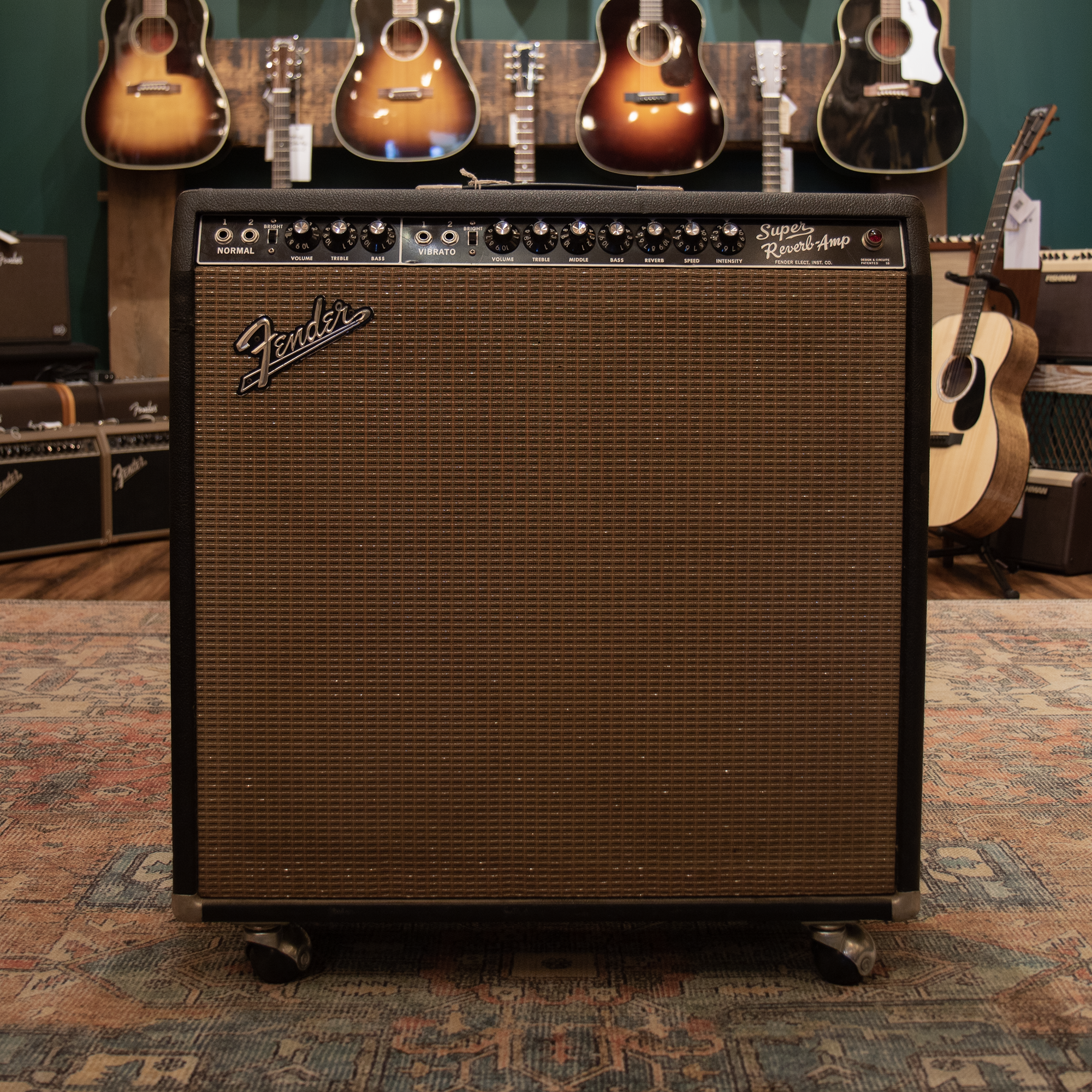 1964 Fender Pre-CBS Super Reverb Amplifier AA763