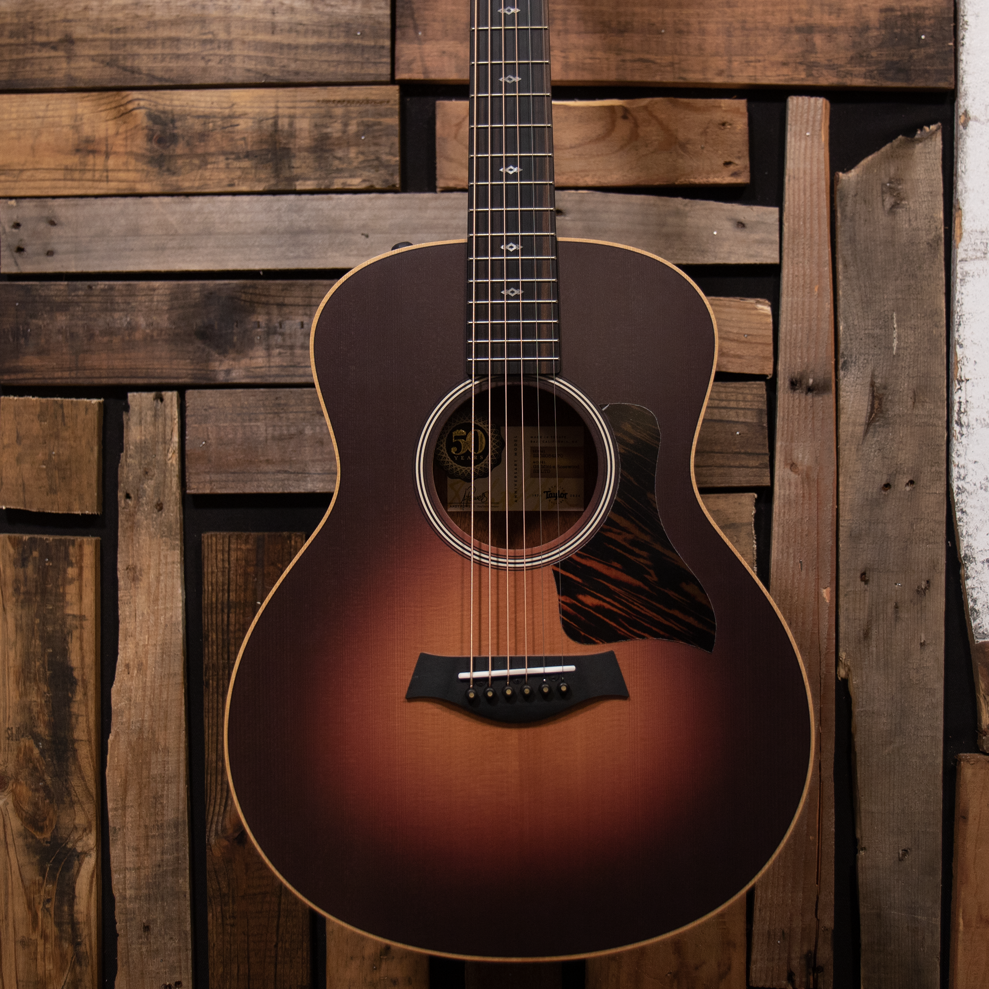 Taylor 50th Anniversary GS Mini-e Rosewood SB LTD