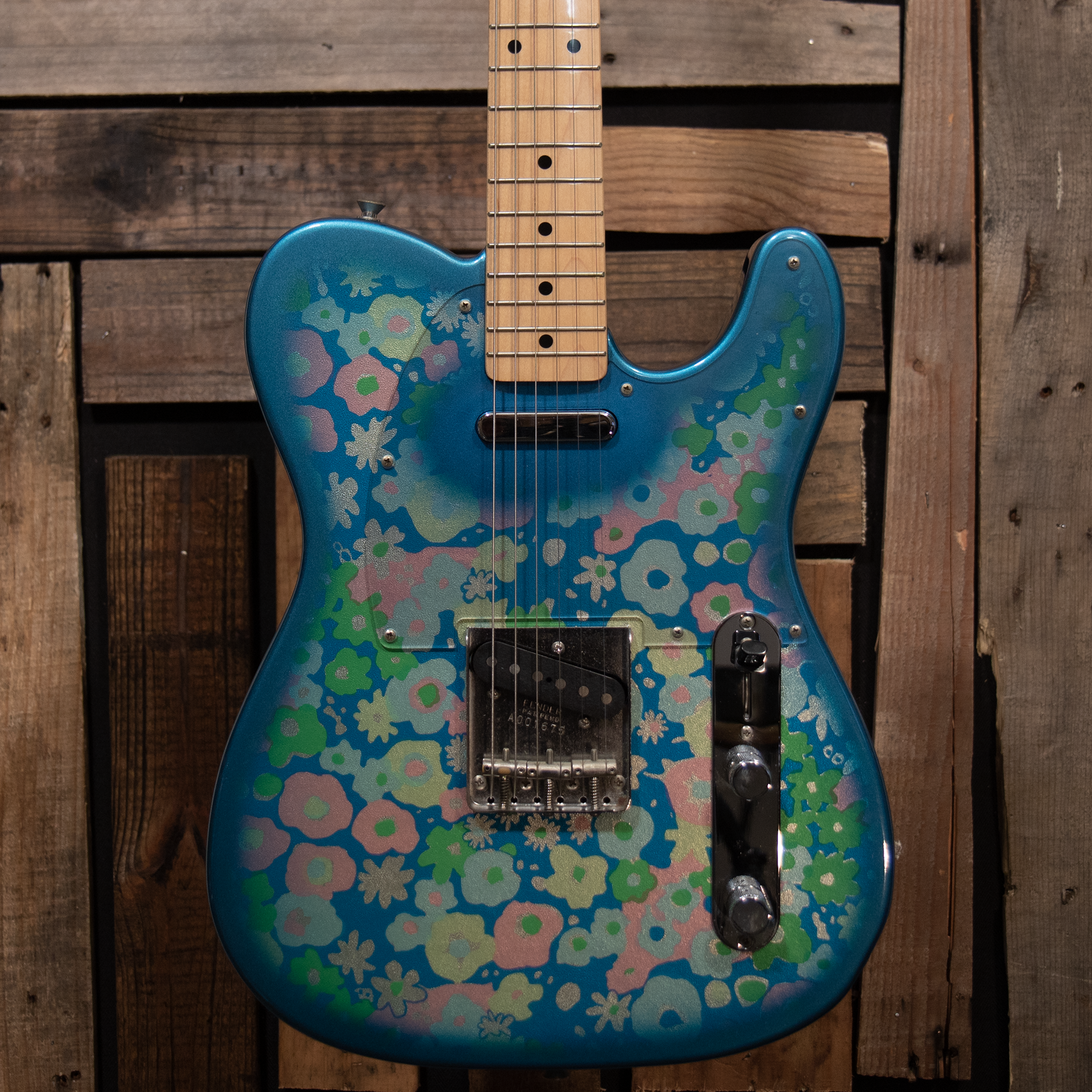 2008 Fender CIJ Blue Flower Telecaster