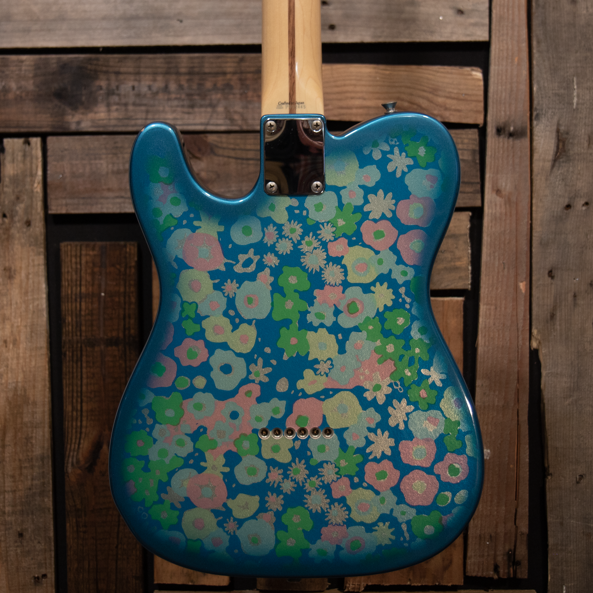 2008 Fender CIJ Blue Flower Telecaster