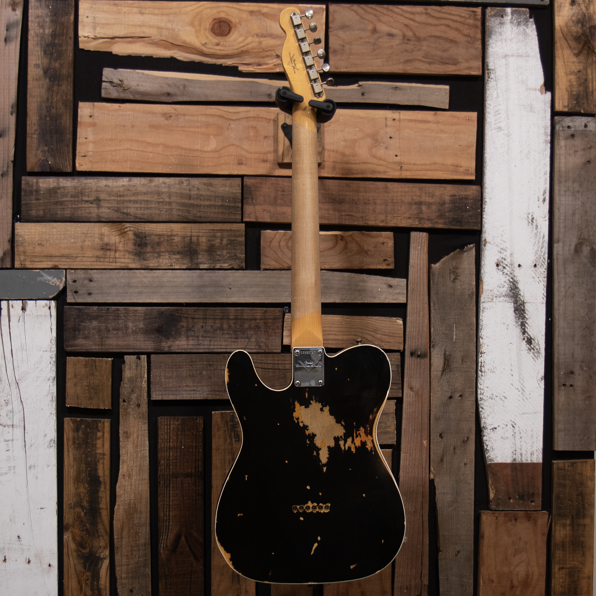 Fender Custom Shop 1960 Telecaster Custom Heavy Relic - Black/Chocolate 3-Tone Sunburst