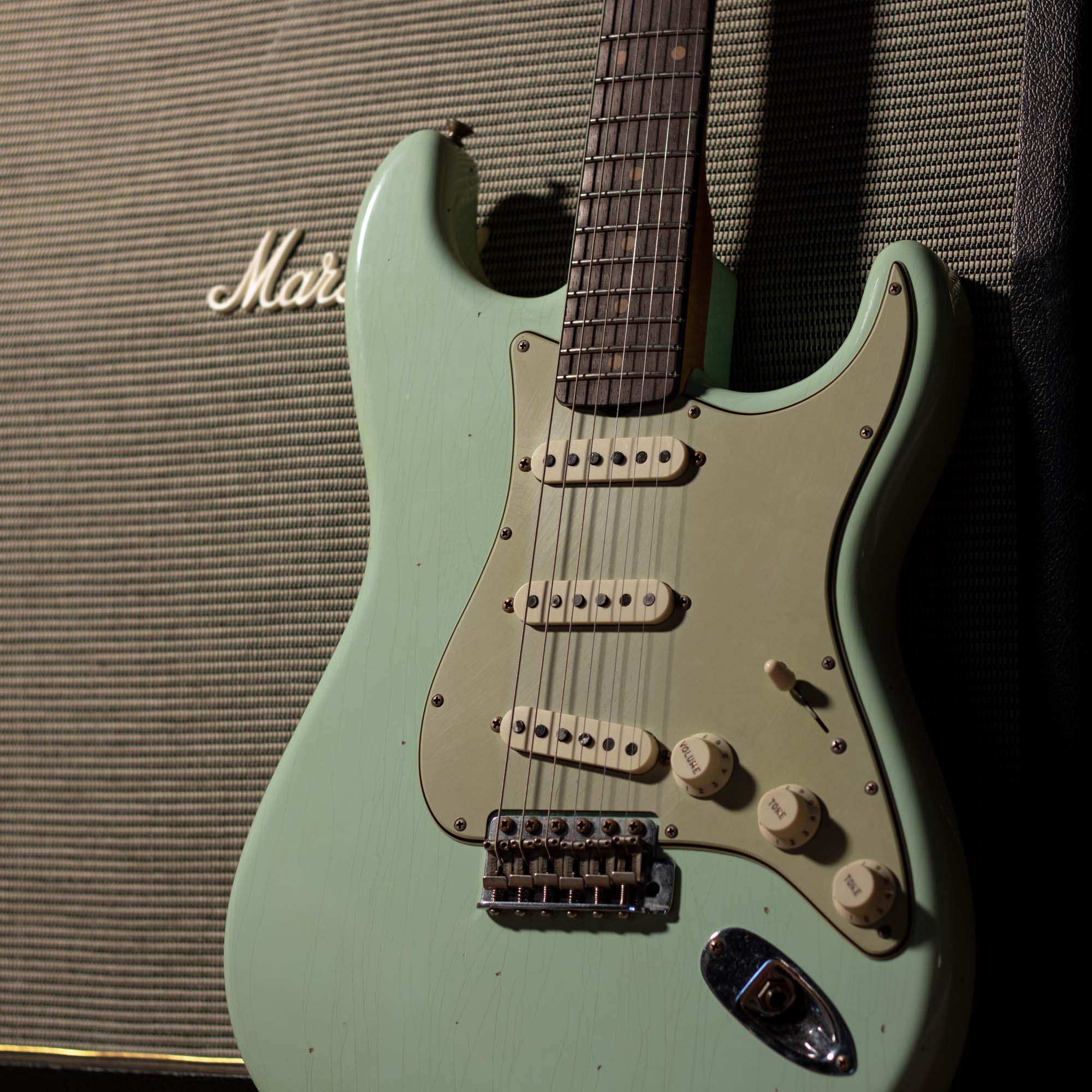 Journeyman Custom Shop 1960 Stratocaster Surf Green