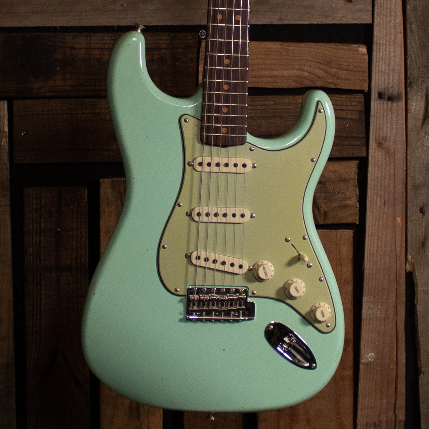 Fender Custom Shop Journeyman '64 Stratocaster - Faded Surf Green