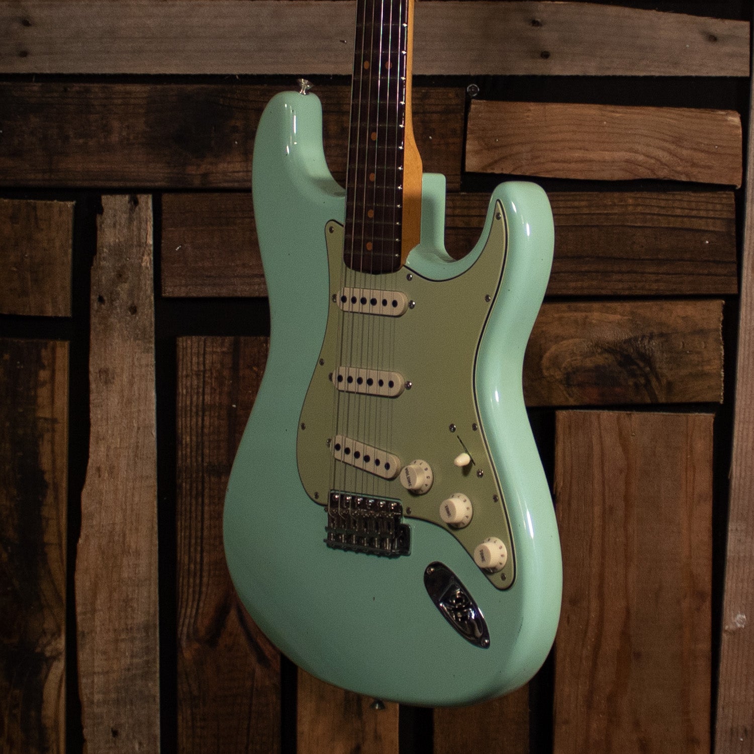 Fender Custom Shop Journeyman '64 Stratocaster - Faded Surf Green