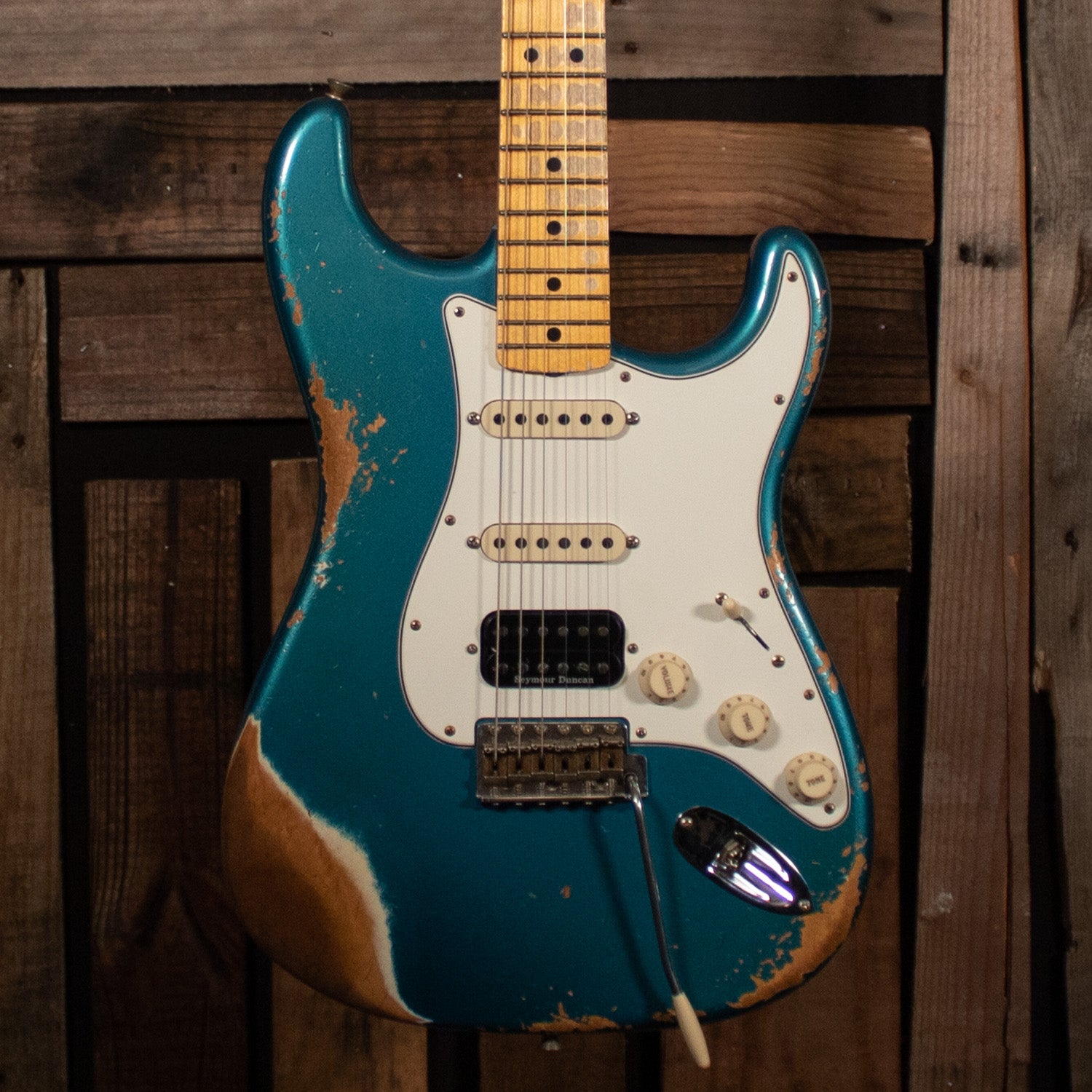 Fender Custom Shop '69 Stratocaster HSS Heavy Relic, Ocean Turquoise