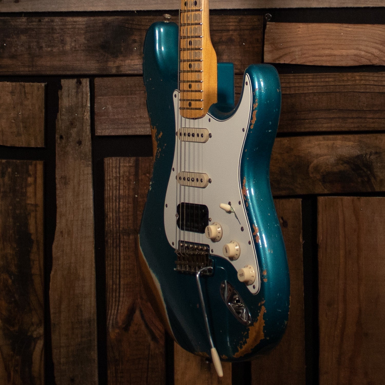 Fender Custom Shop '69 Stratocaster HSS Heavy Relic, Ocean Turquoise