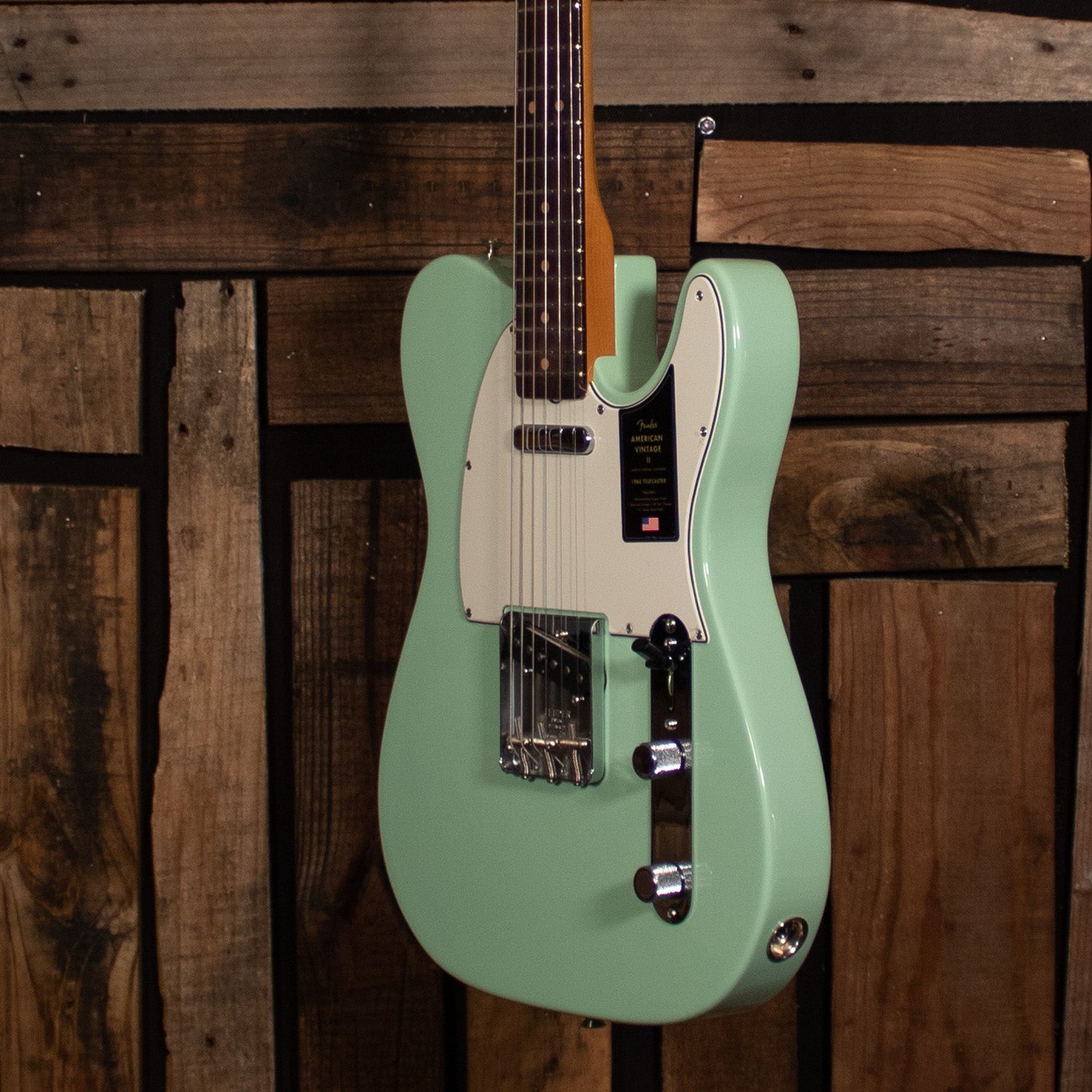 Vintage Laquer SurfGreen Telecaster レリック Fender American Vintage II 1963 Telecaster Electric Guitar