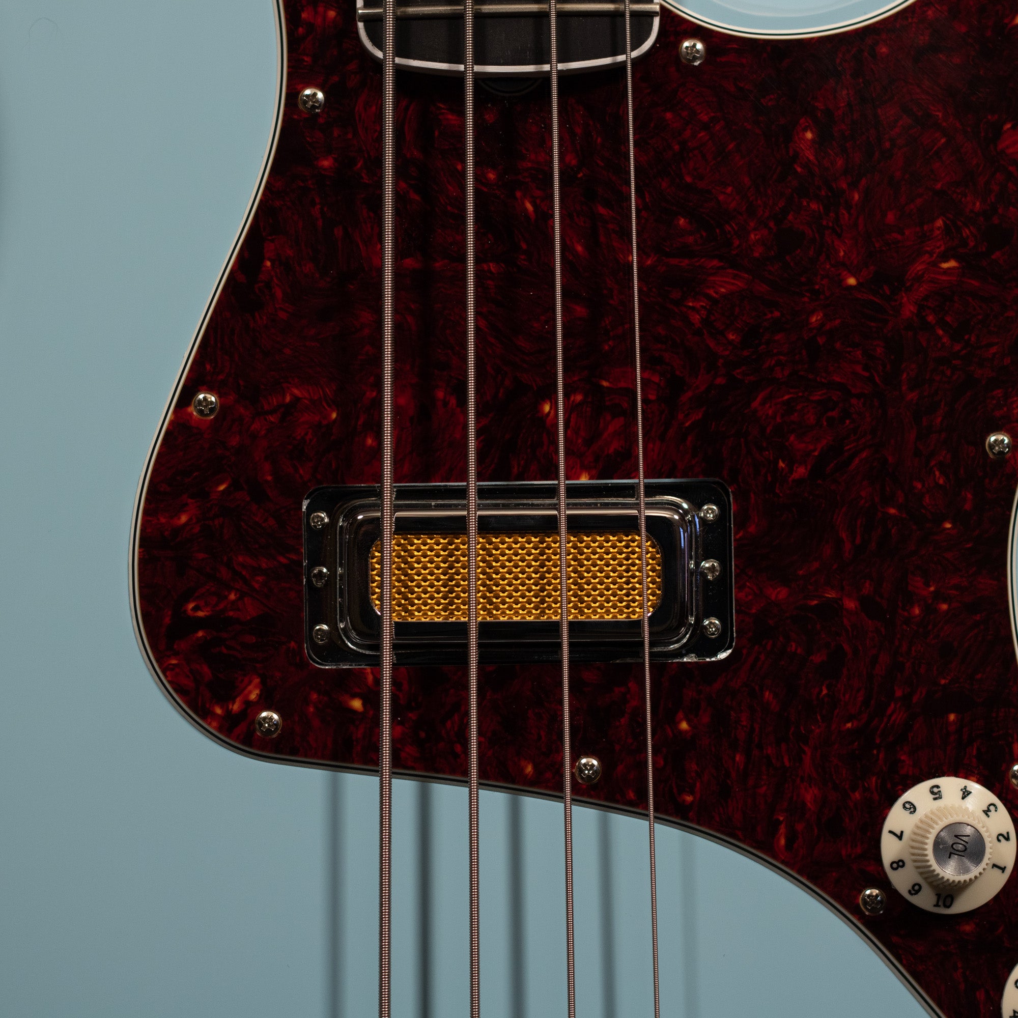 Fender Gold Foil Jazz Bass - Sonic Blue