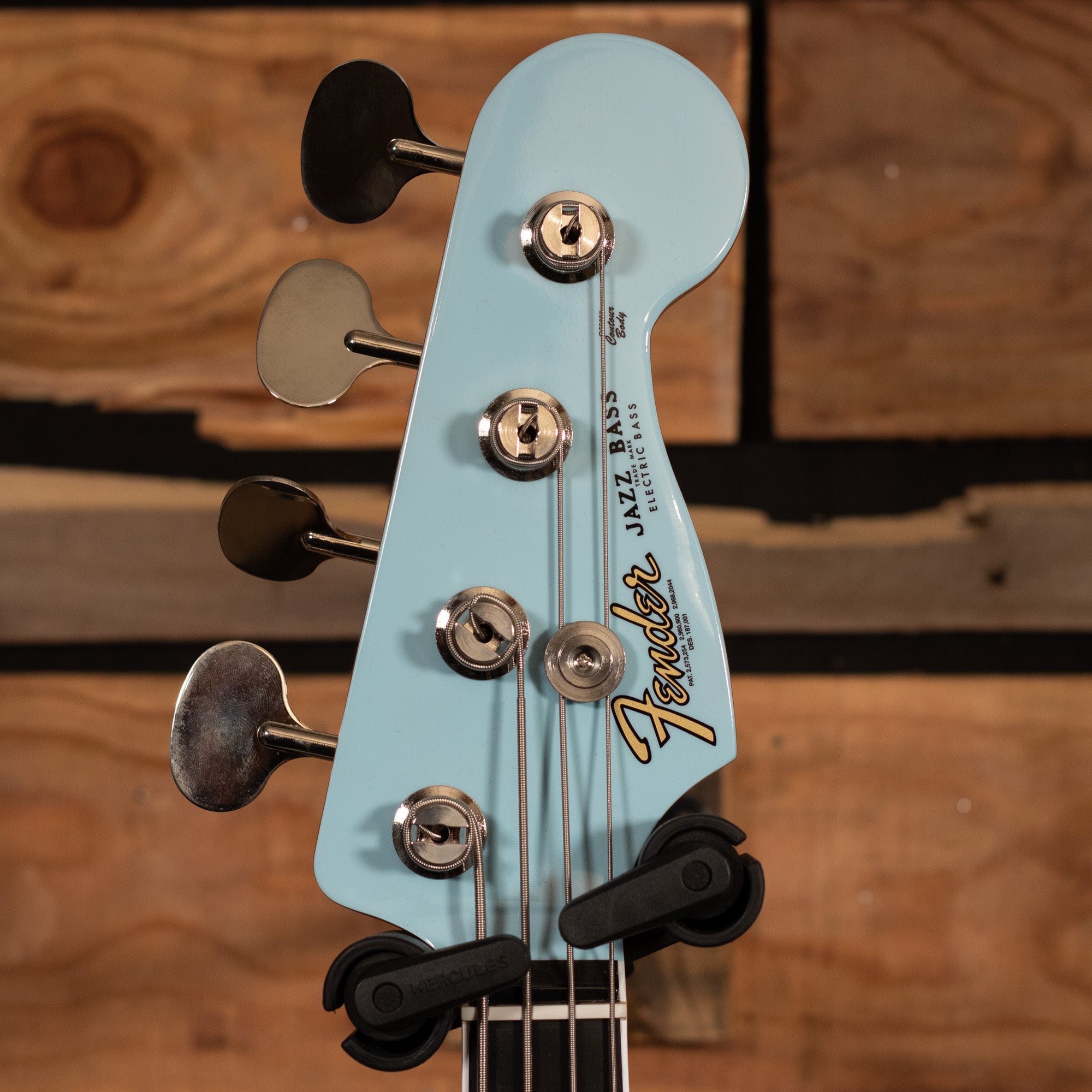 Fender Gold Foil Jazz Bass - Sonic Blue