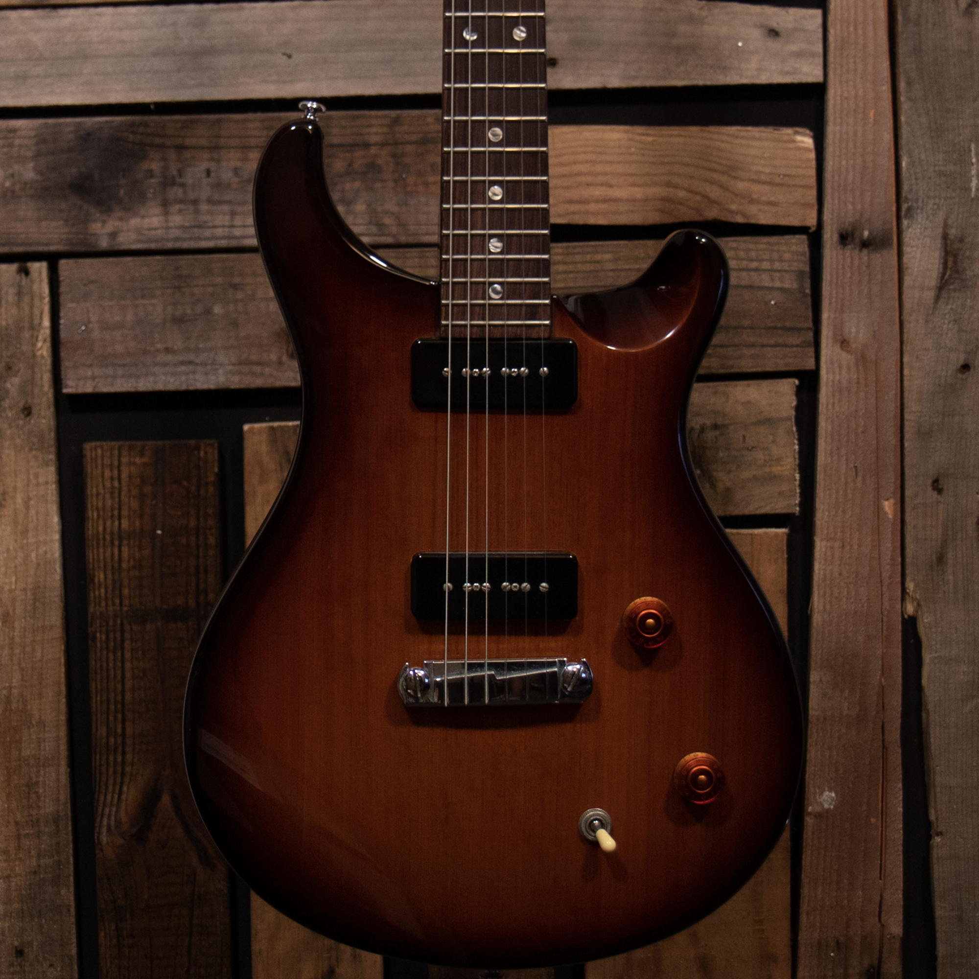 2005 PRS SE Soapbar II - Tobacco Sunburst
