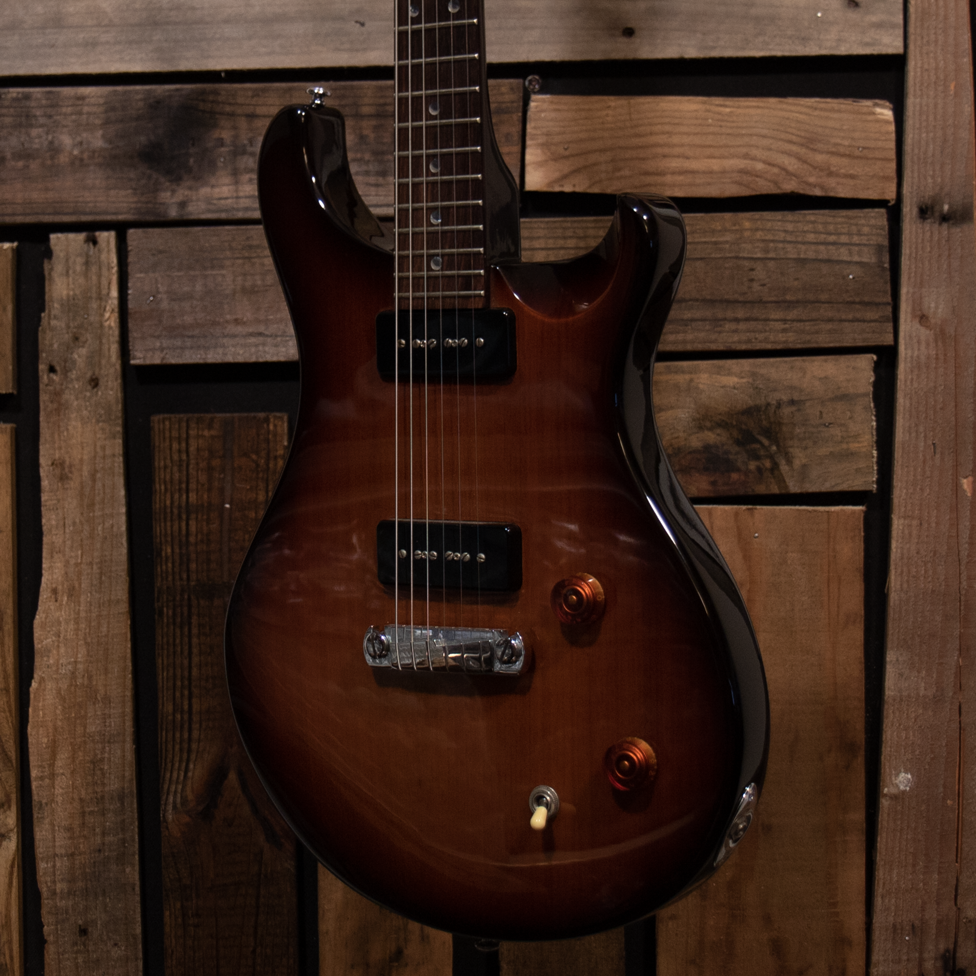 2005 PRS SE Soapbar II - Tobacco Sunburst