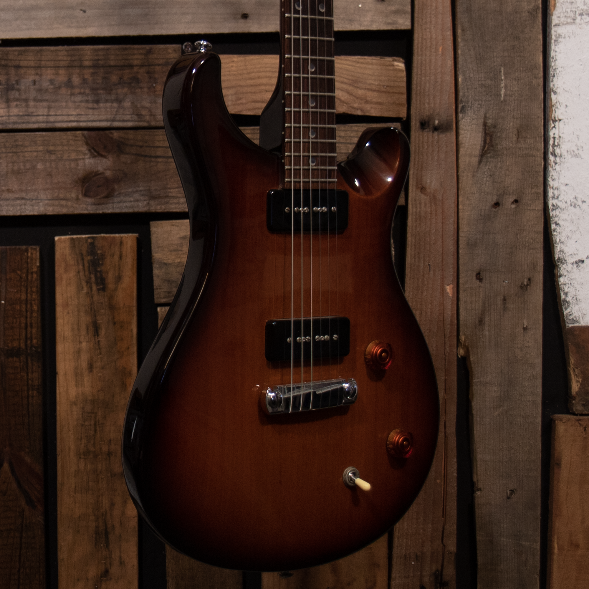 2005 PRS SE Soapbar II - Tobacco Sunburst