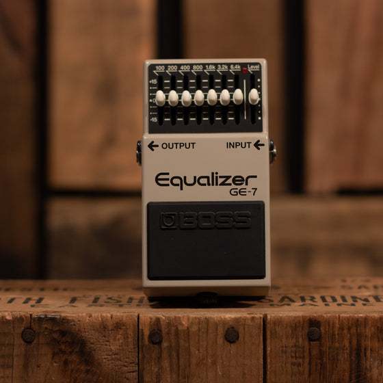 Boss GE-7 Equalizer – Spicer's Music