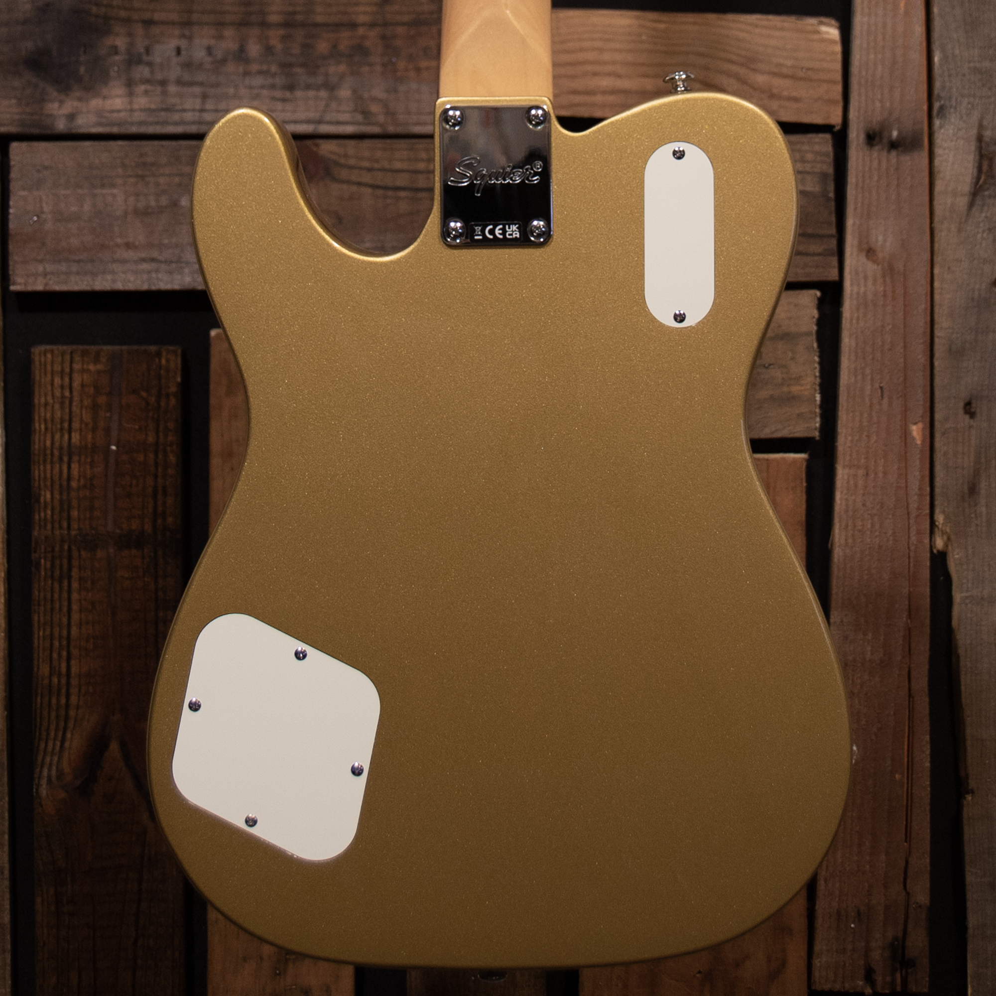 Squier Limited Edition Paranormal Troublemaker Telecaster Deluxe - Aztec Gold