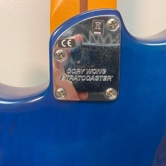 Fender Cory Wong Signature Stratocaster Sapphire Blue Transparent w/HSC