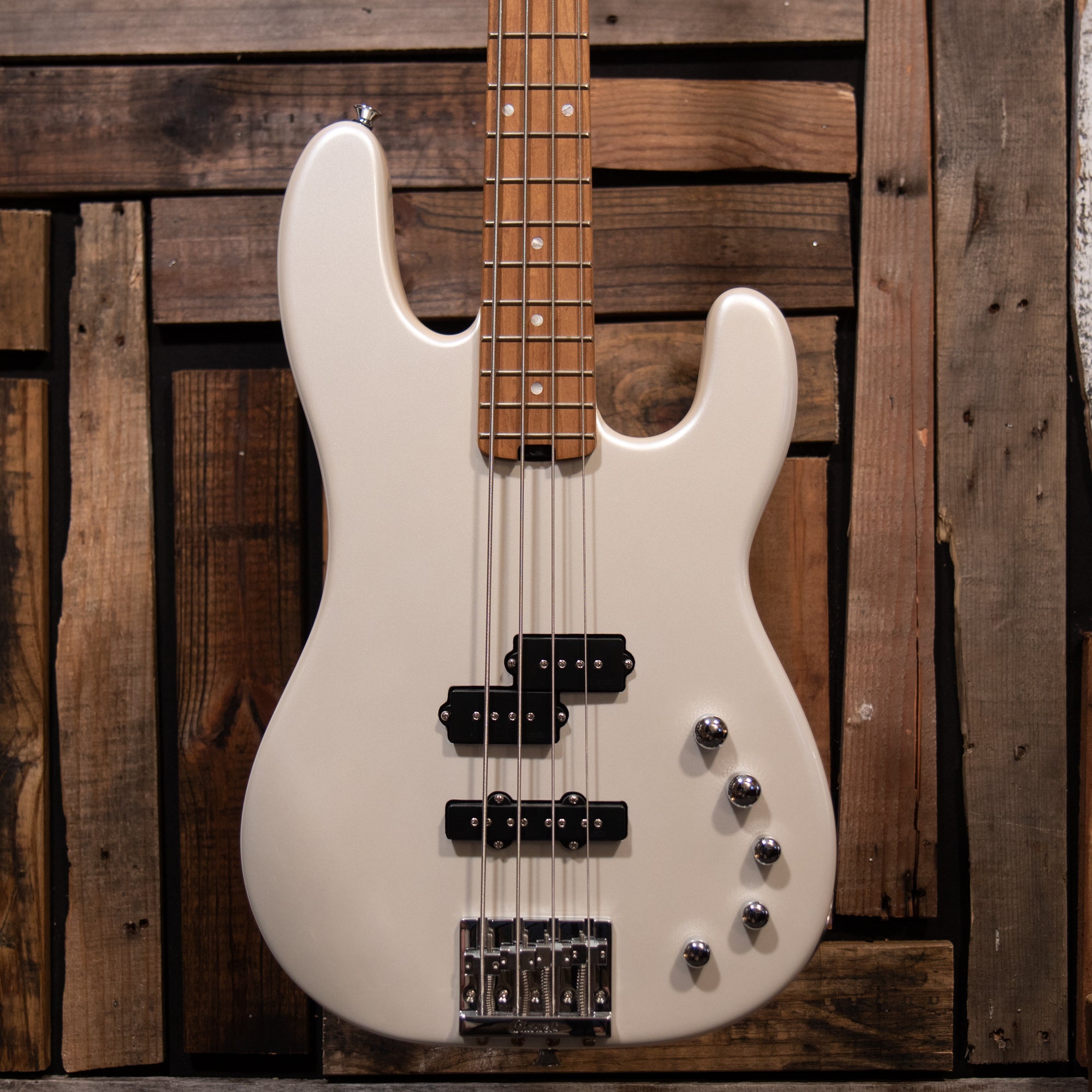 Charvel Pro-Mod San Dimas Bass PJ IV - Platinum Pearl